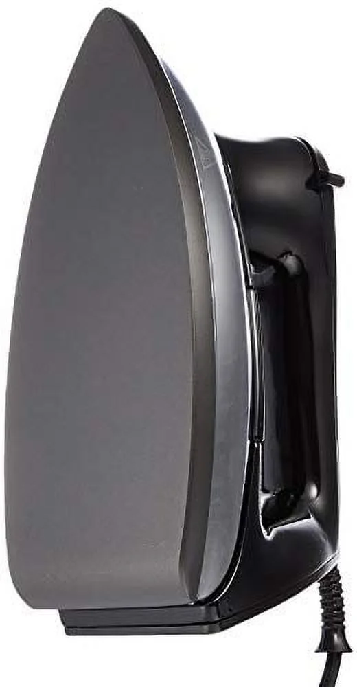 Iris Ohyama Dry Iron with Cord Minimum 30 seconds Speed rise Fluorine processing Temperature control 80-210 Black PDIR-01F-B