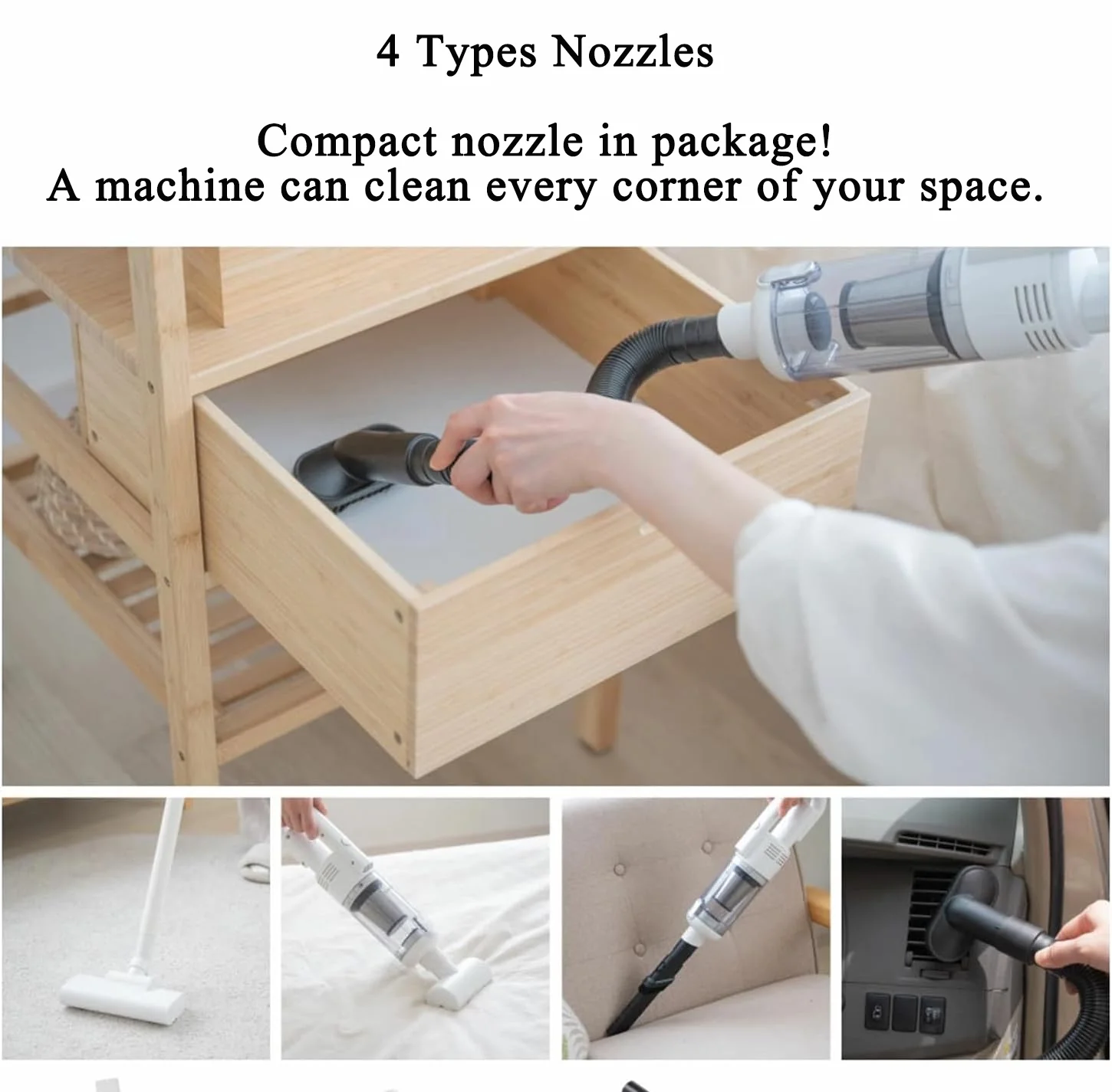 Cordless Stick Vacuum,18kpa Cordless Vacuum Cleaner Ultra Lightweight 35 Mins Runtime 5 in 1 Handheld Vacuum for Carpet Hard Floor Pet Hair Kitchen Dining Room