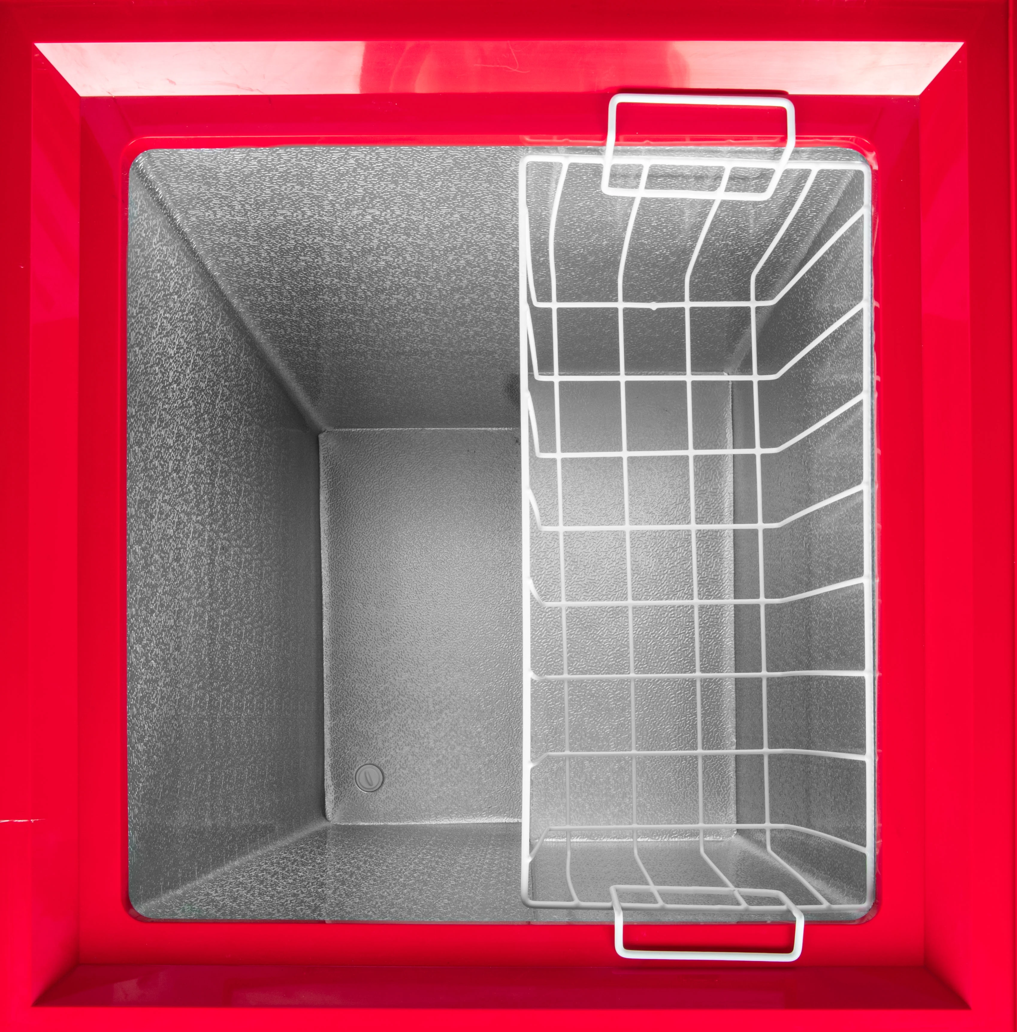 Coca-Cola CKRFCF35CR 3.5 Cu.Ft. Refrigerator & Chest Freezer, Red