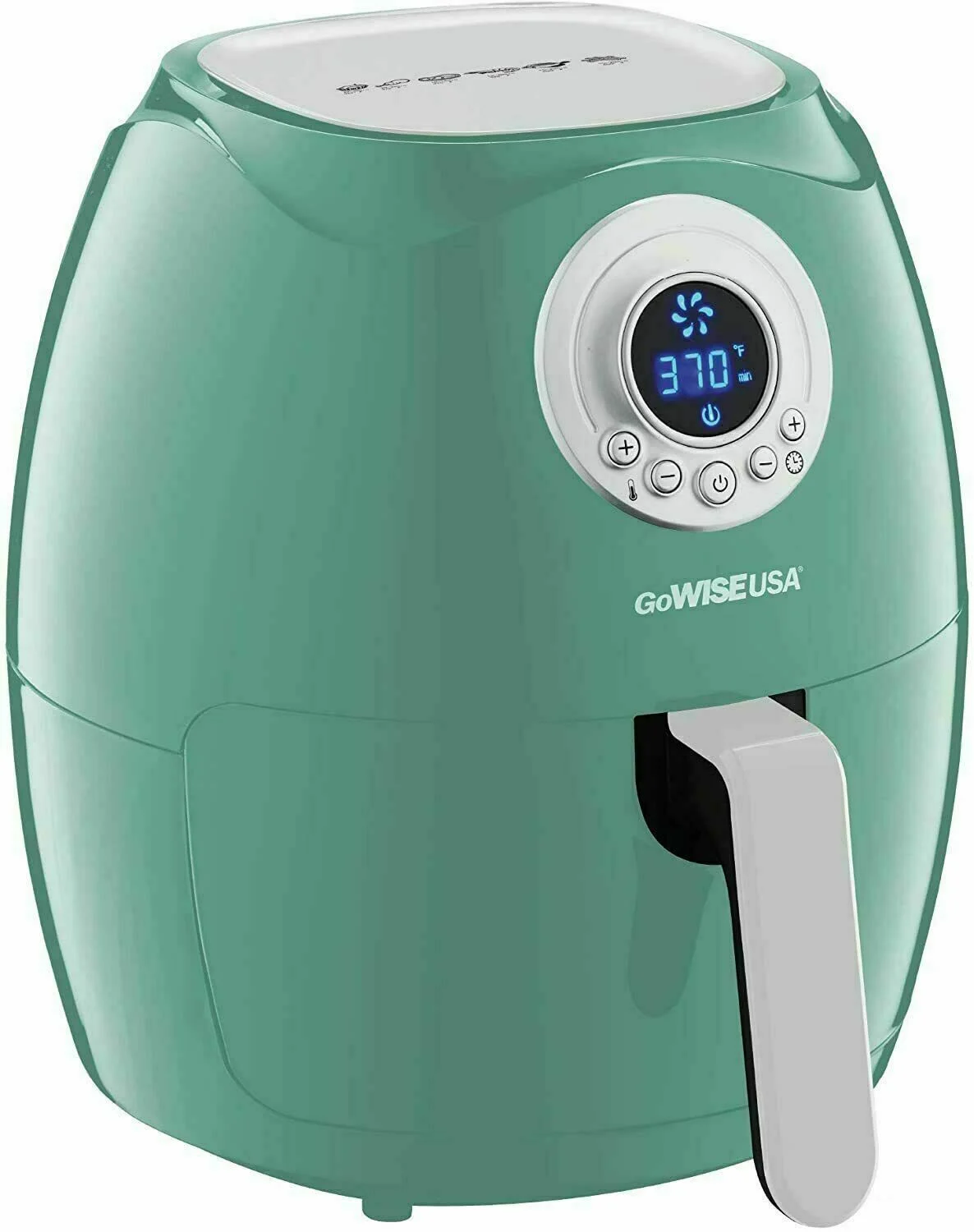 GoWISE USA 3.7-Qt. 1200 Watts Digital Air Fryer (Mint)