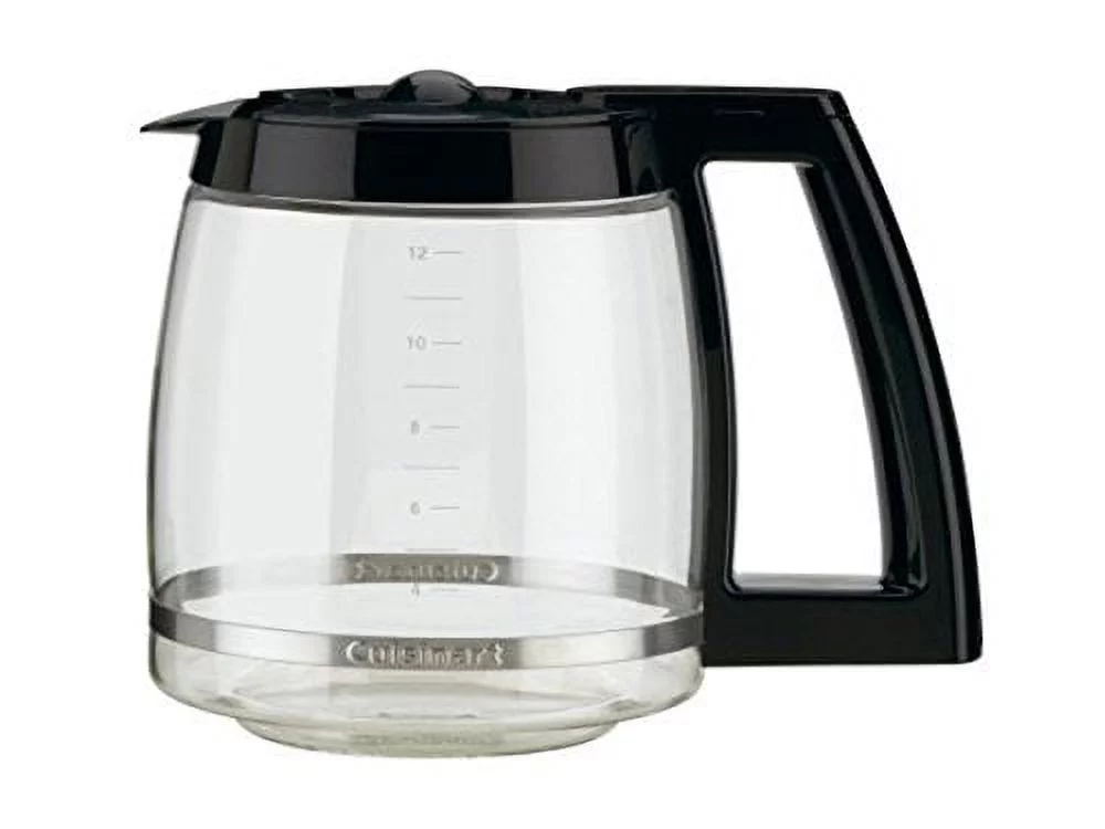 Cuisinart DCC-1200 Brew Central 12 Cup Programmable Coffeemaker, Black/Silver
