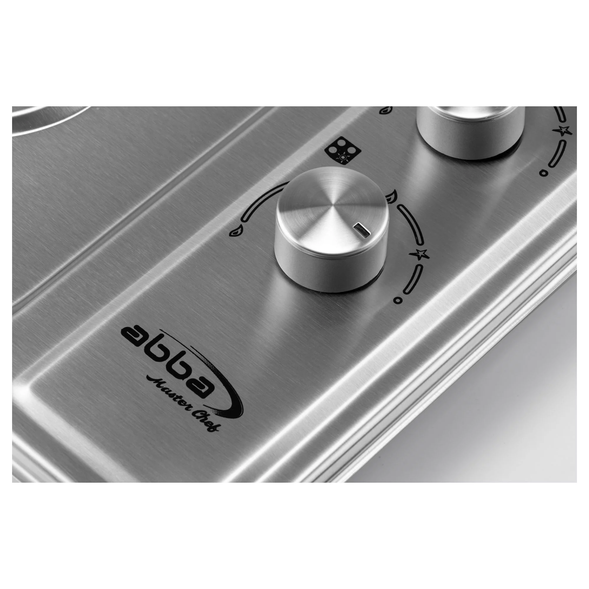 ABBA 24-inch 4 Burners Built-in Gas Cooktop - Stainless-Steel