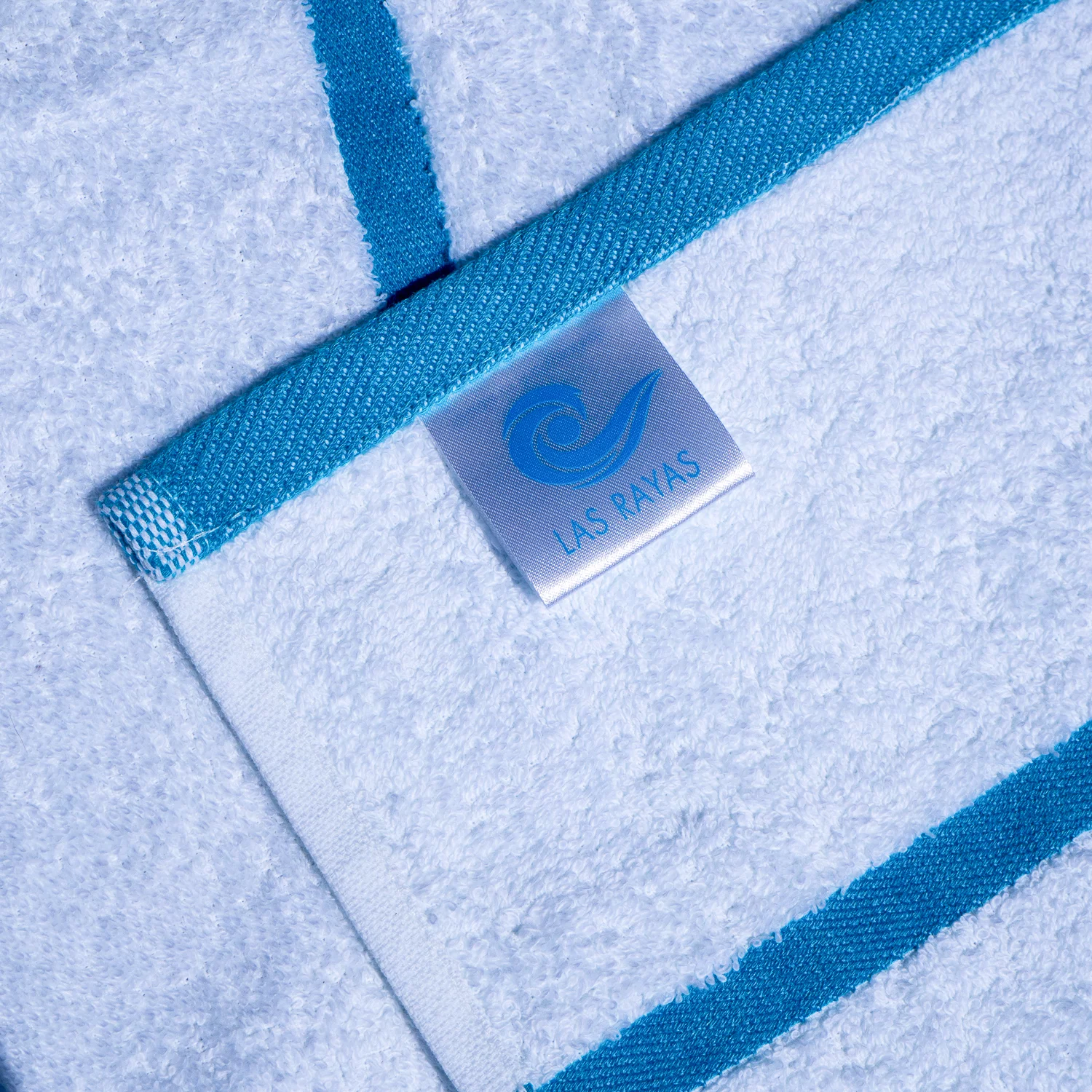 Arkwright Las Rayas Chaise Lounge Cover - 100% Cotton Terry Pool Towel - 30 x 85 in. - (Bulk Case of 12) Blue