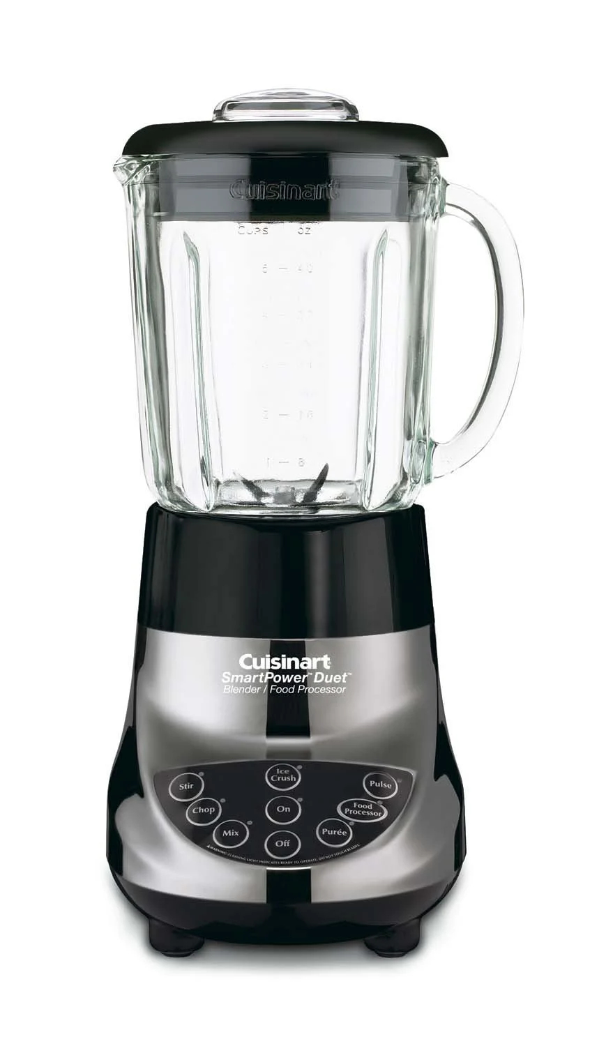 Cuisinart Smartpower Duet /Food Processor 7 Speed Blender Brushed Chrome (BFP-703BC)