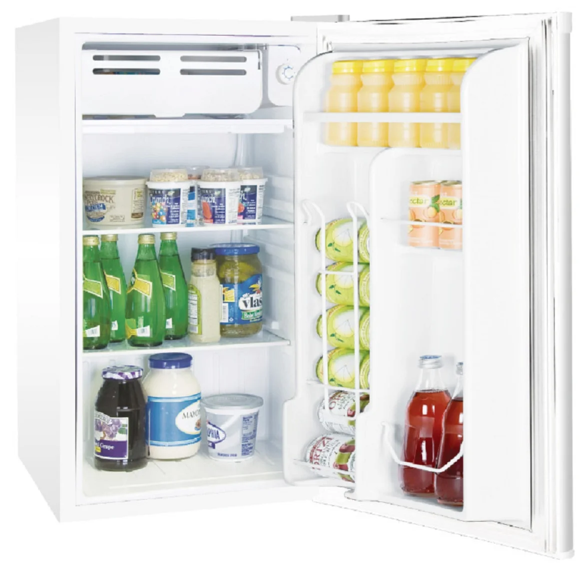 3.2 cu. Ft. Mini Fridge in White