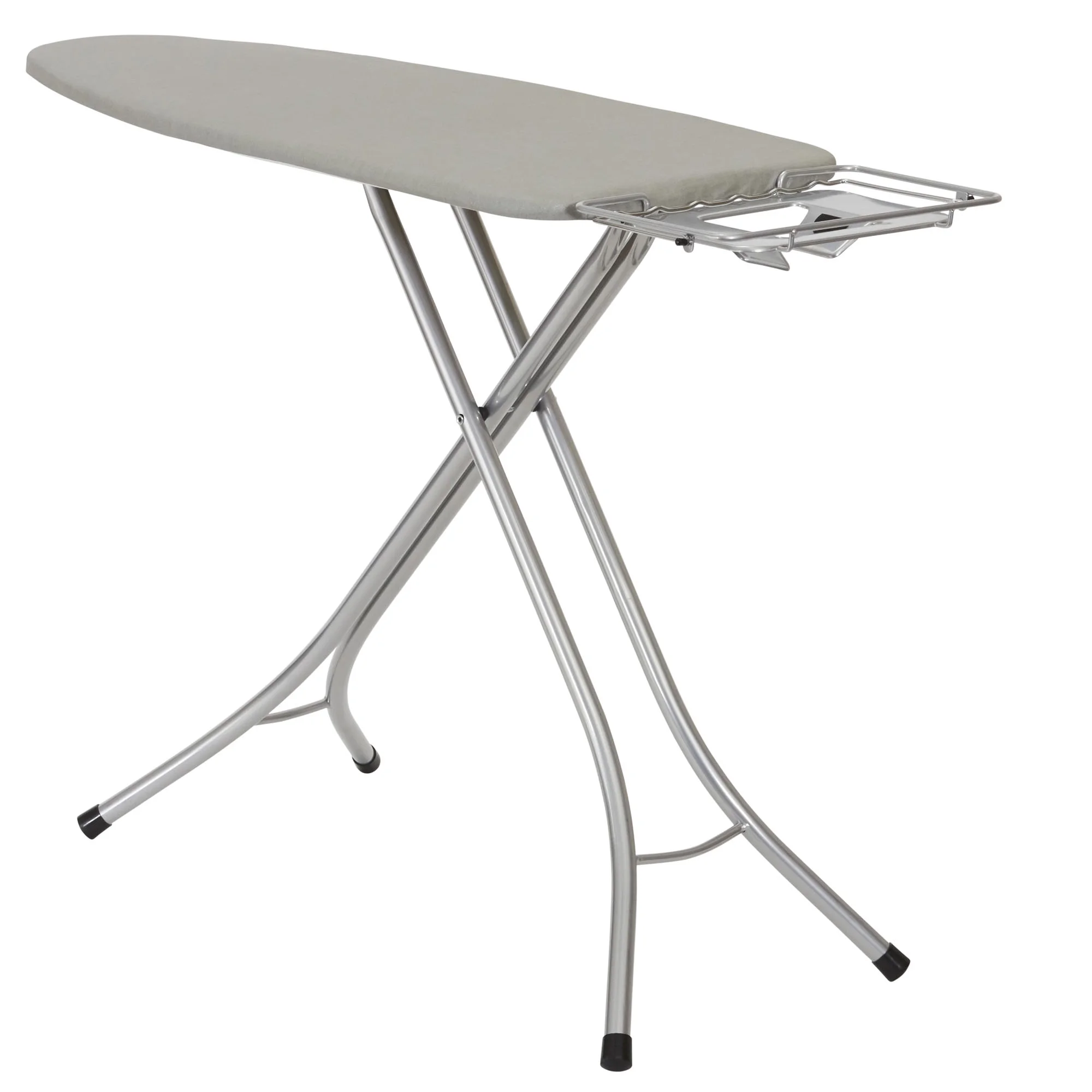 Household Essentials Wide Steel Top Ironing Board, Gray