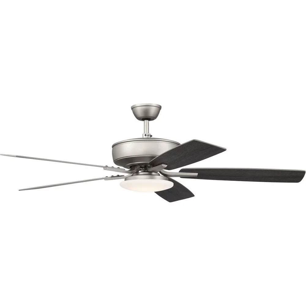 Craftmade P1125-52 Pro Plus 52' 5 Blade Led Indoor Ceiling Fan - Brushed Polished Nickel /