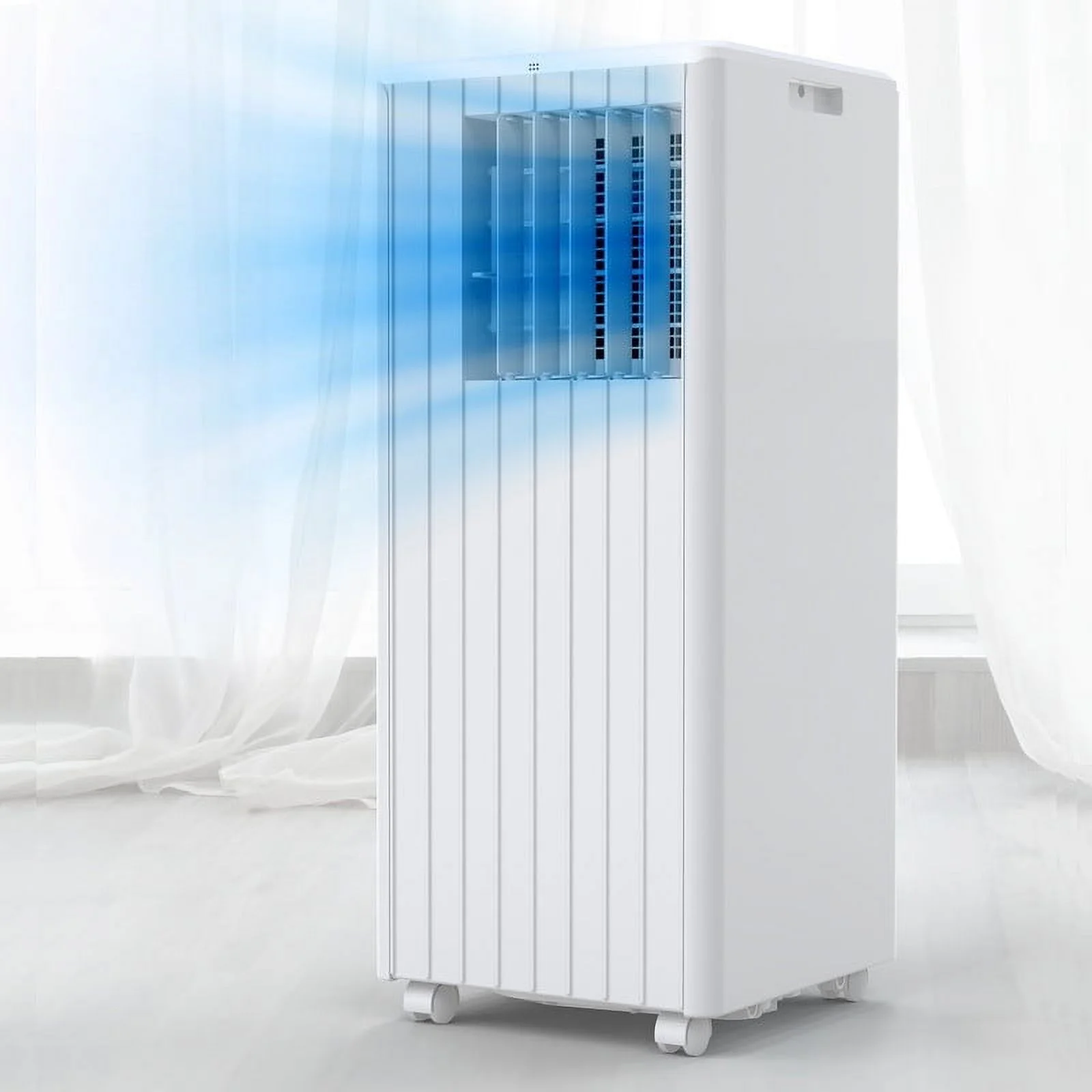 Emorefun Portable Air Conditioner 5,000 BTU (8,000 BTU ASHRAE) with Remote & Window Kit for Space up to 350 Sq Ft