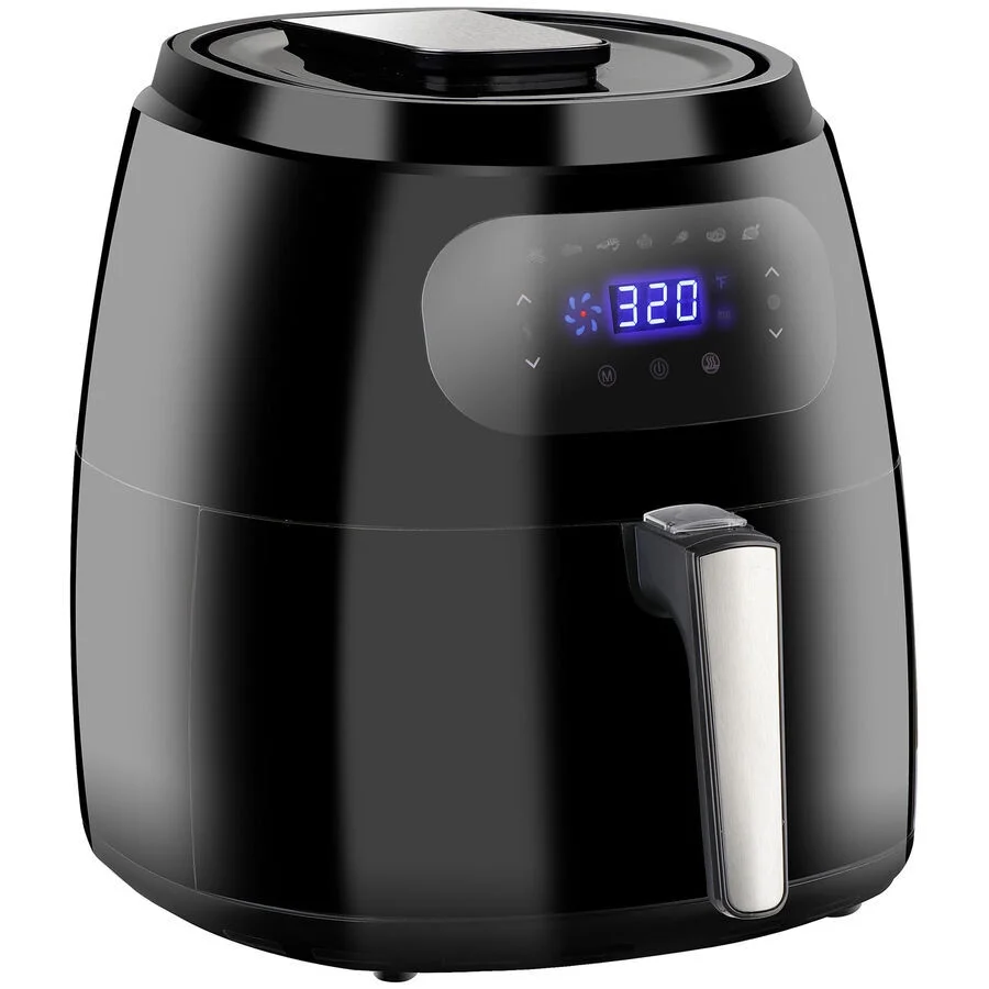 Air Fryer Oven, XXL Air Fryer Basket w/ Digital Display, 7.6QT, 1700W