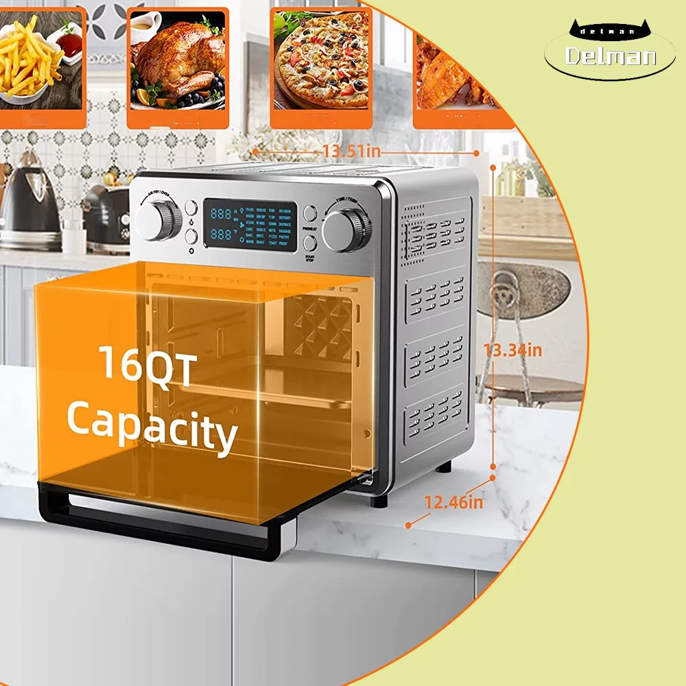 24-in-1 Air Fryer Toaster Oven Combo