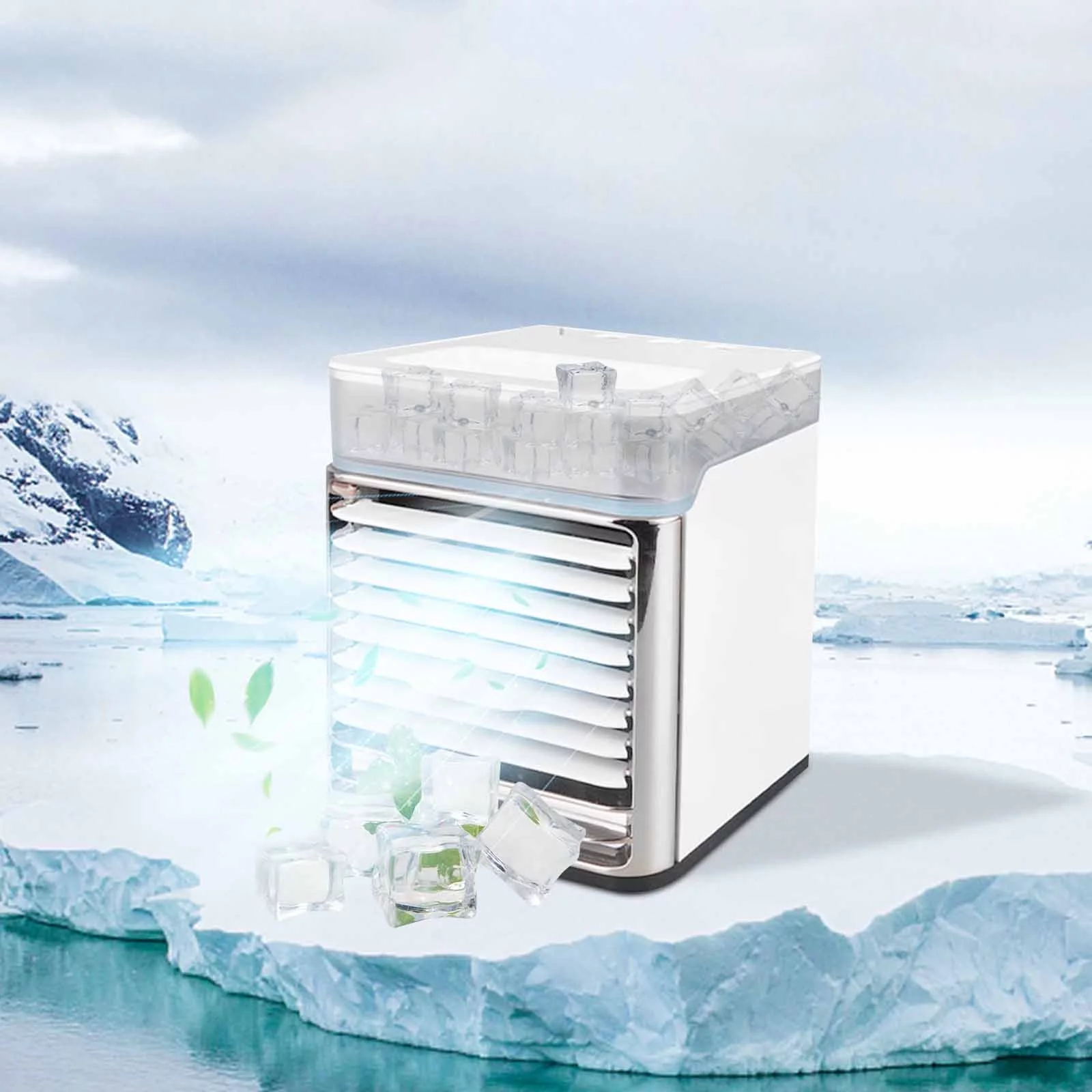 Baeitkot 2022 Cooler Fan USB Rechargeable Desk Conditioner 3 Speed Desk Fan Cool Summer Savings