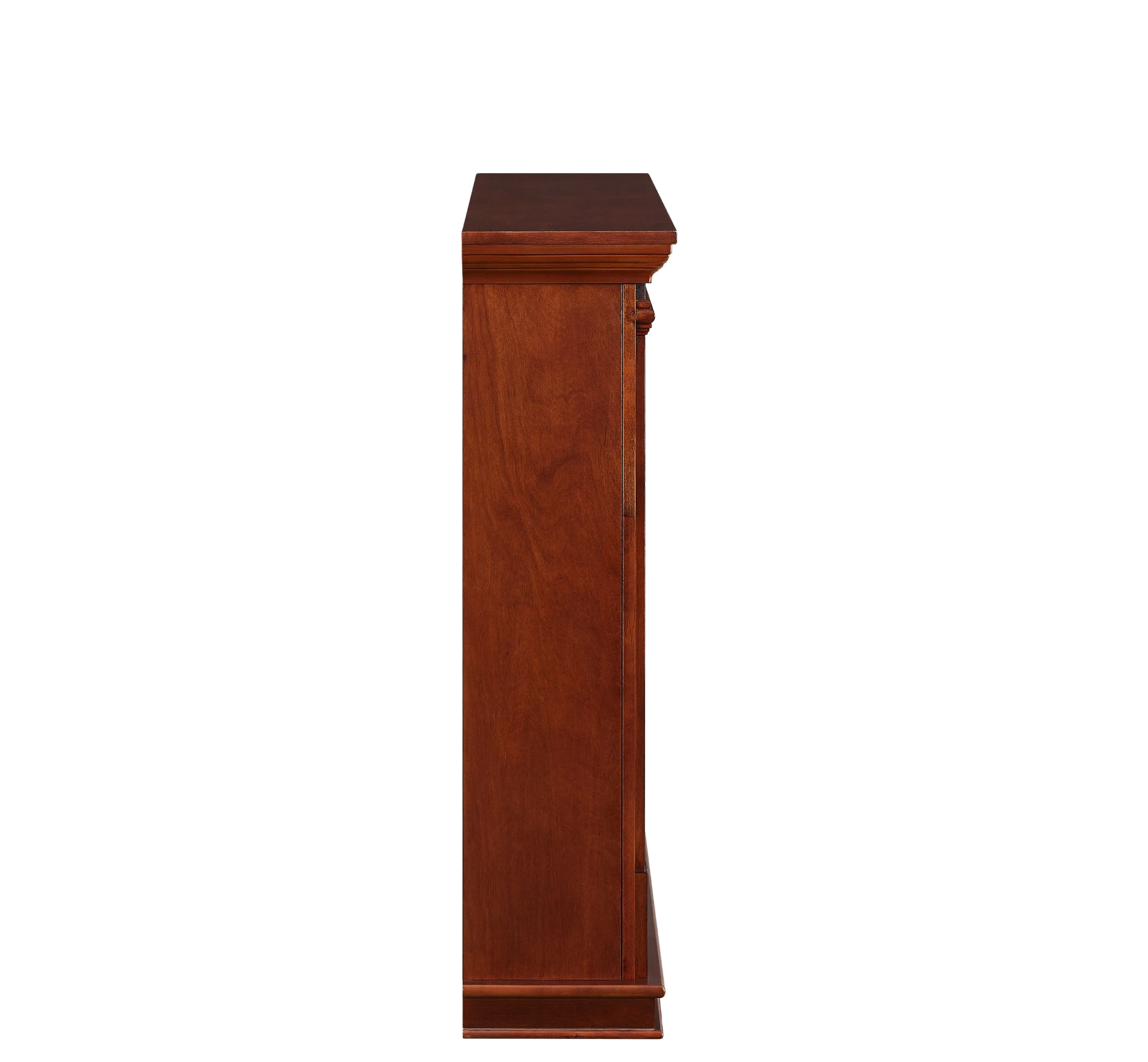 Bold Flame 38 inch Electric Fireplace in Dark Cherry
