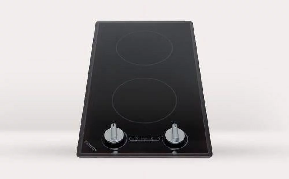 Kenyon B41711 Cortez 2-burner Cooktop- black with analog control - two 6 .5 inch 240V UL