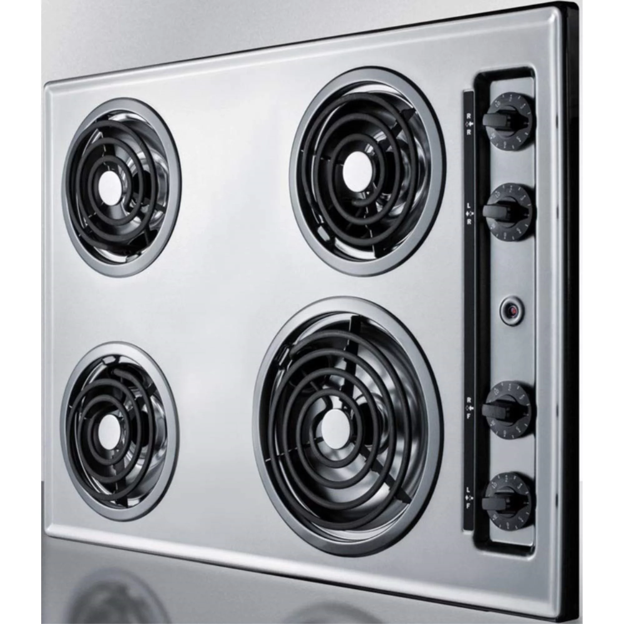 30' Wide 230V 4-Burner Coil Cooktop