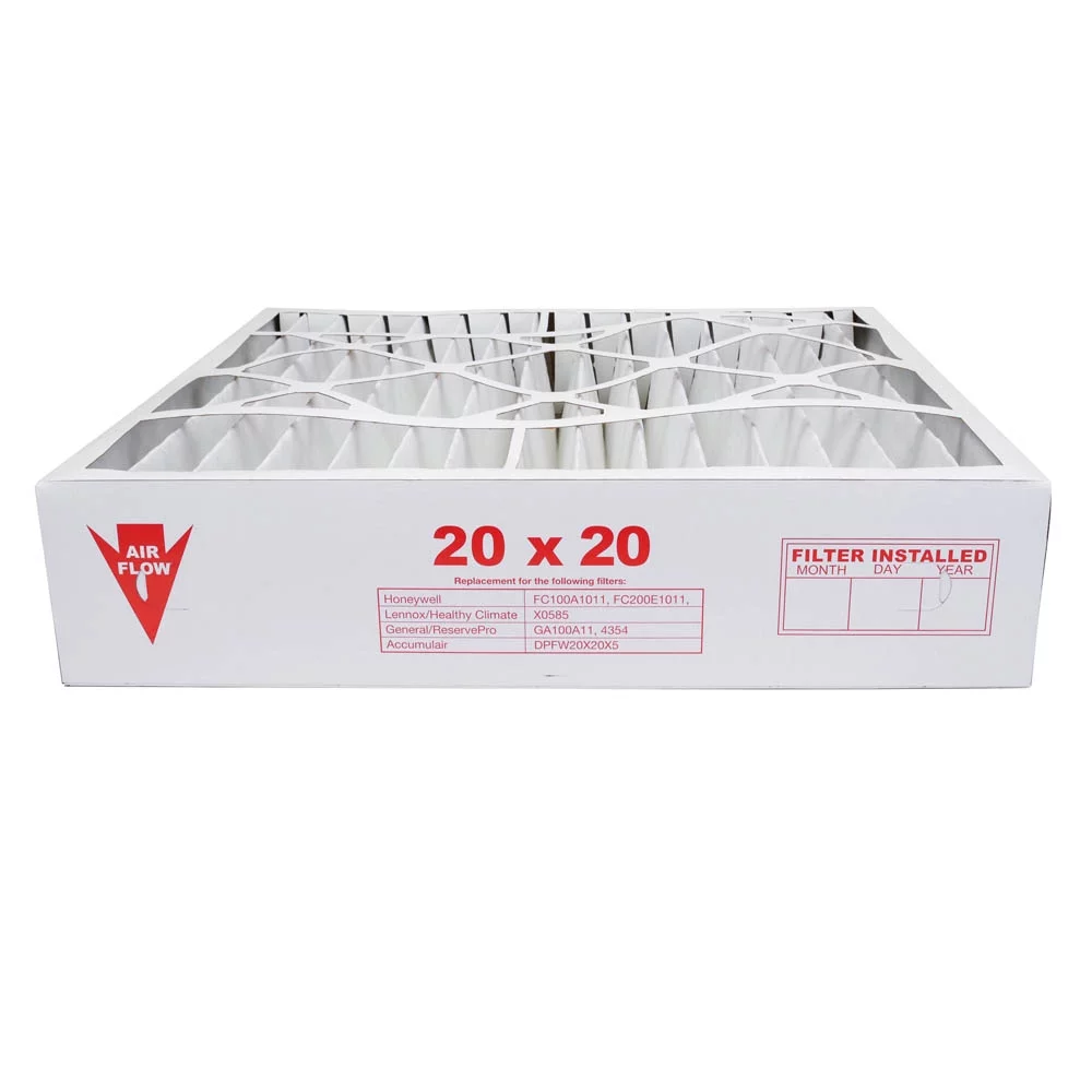 20x20x4 3/8 MERV-8 Honeywell Filter Replacement SBHW1140, 4-Pk
