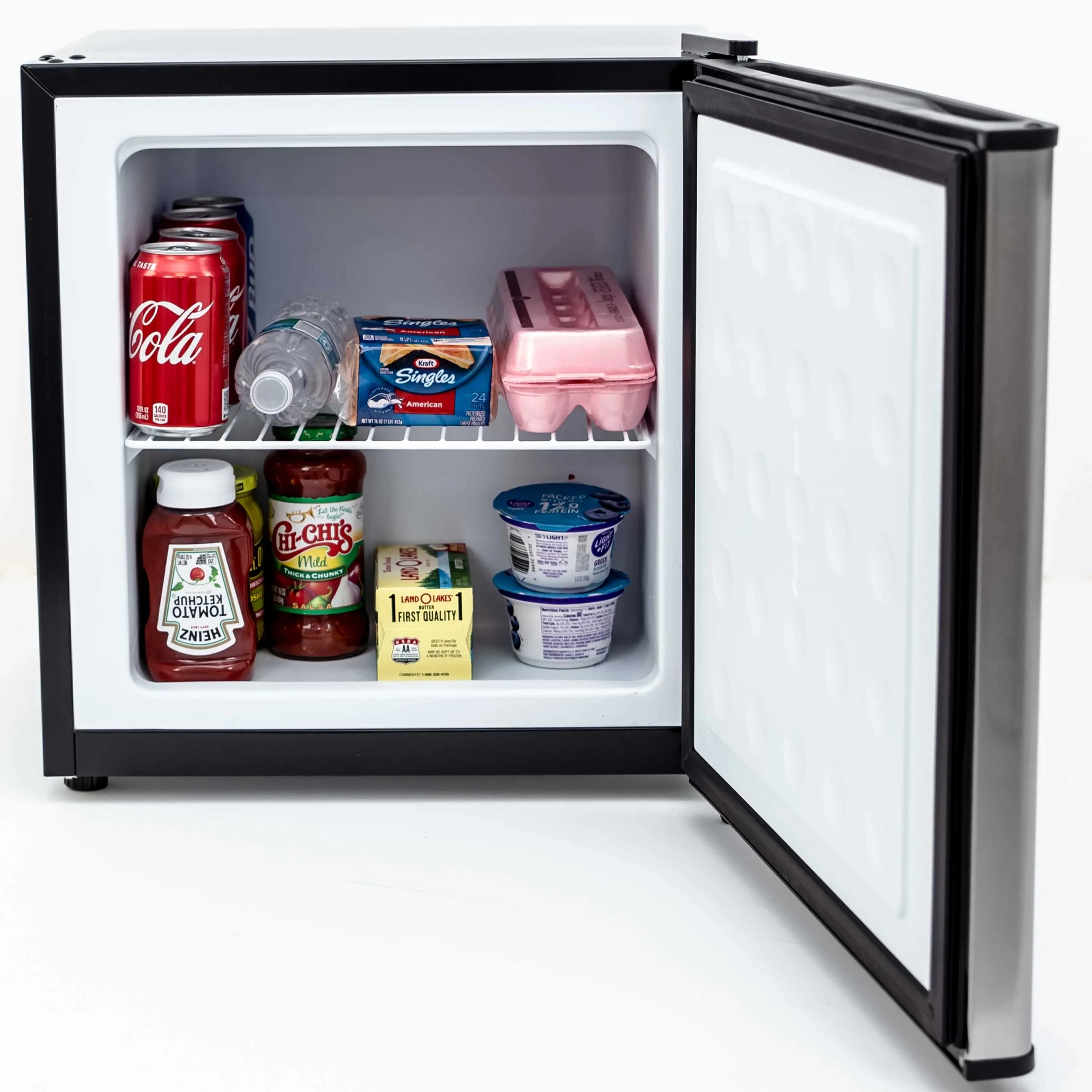 Avanti VFR14PS-IS Reversible Door Dual Function Refrigerator or Freezer, Black