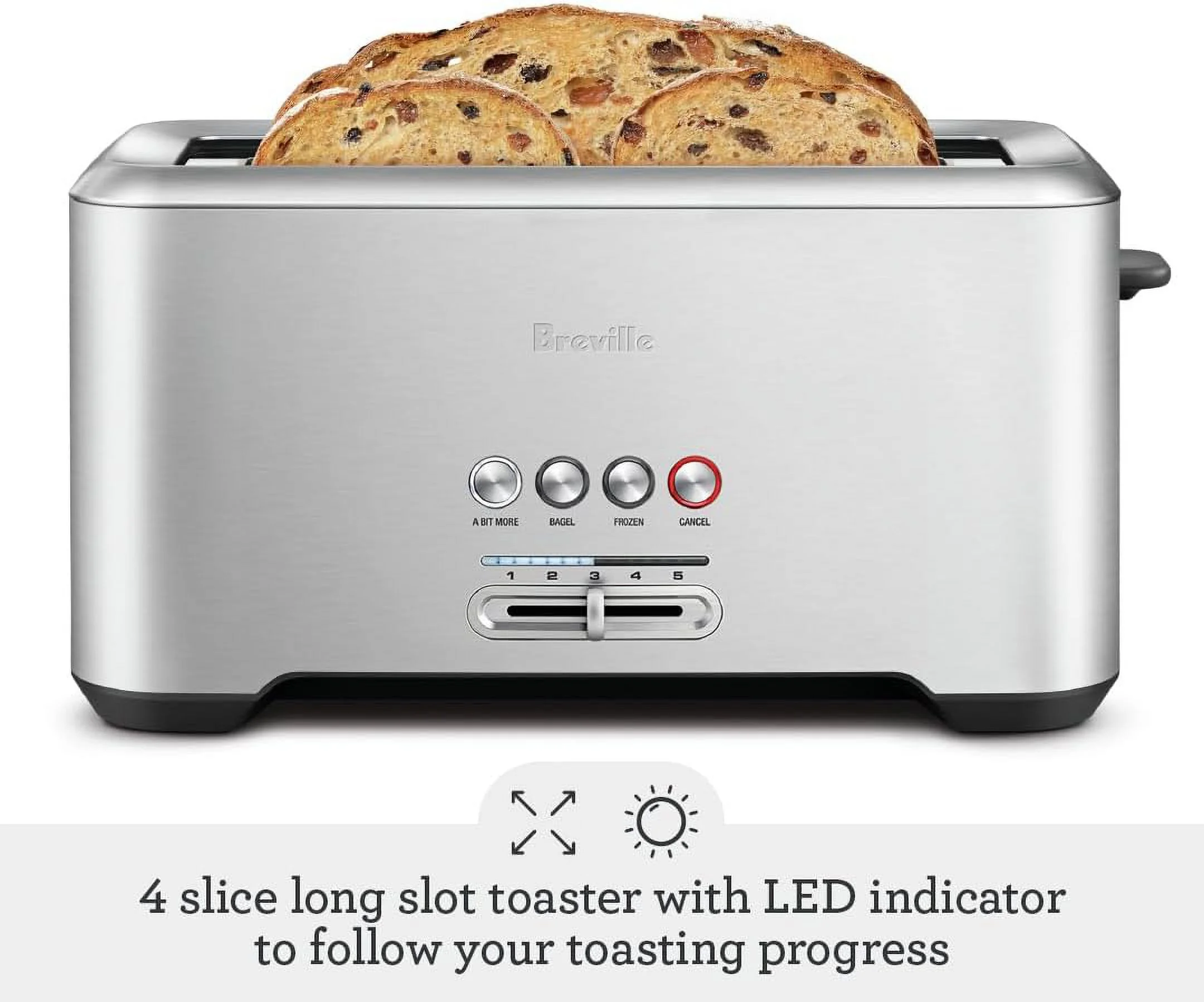 Breville BTA730XL The Bit More 4-Slice Toaster