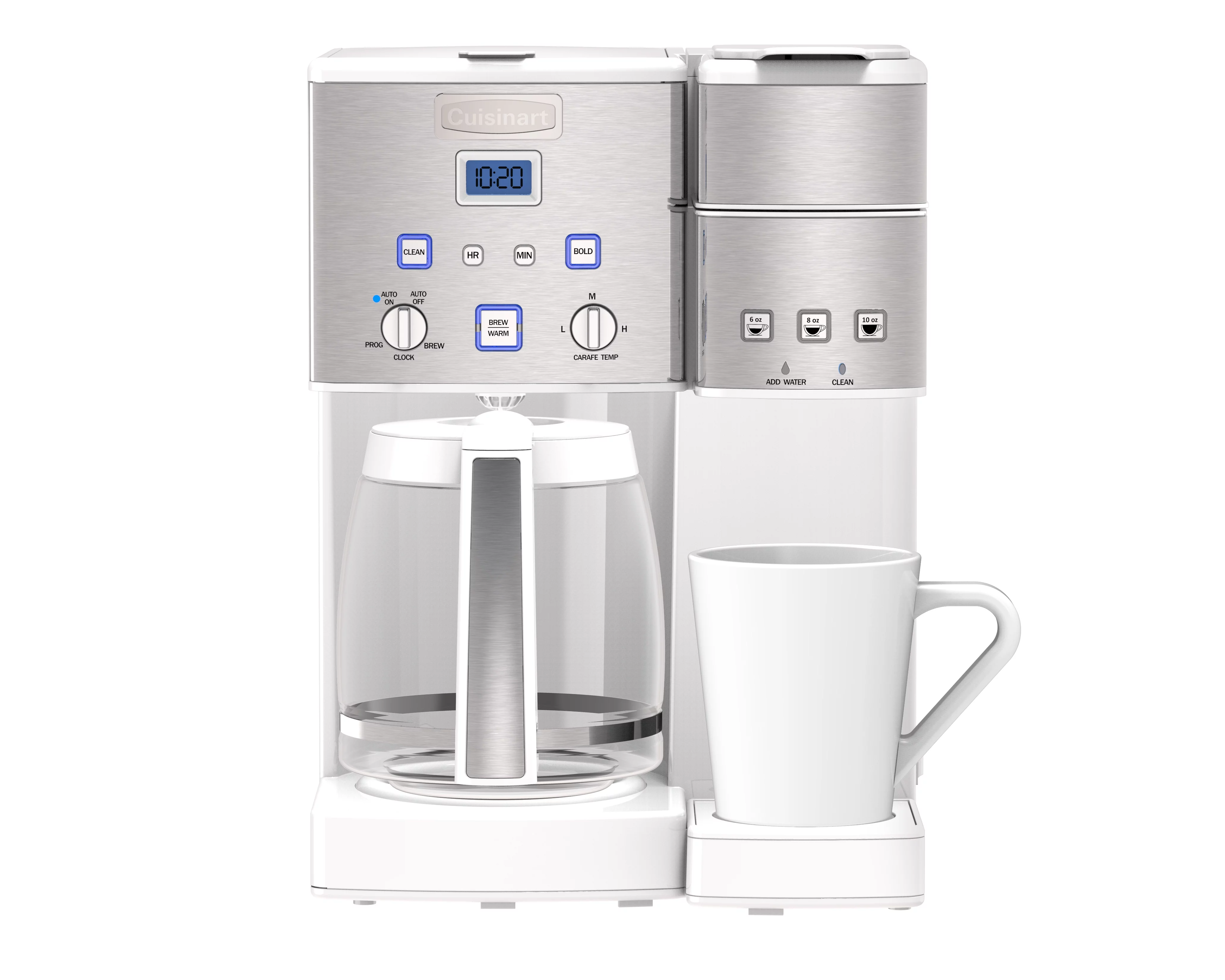 Cuisinart Coffee Center 12 Cup Coffeemaker and Single-Serve Brewer