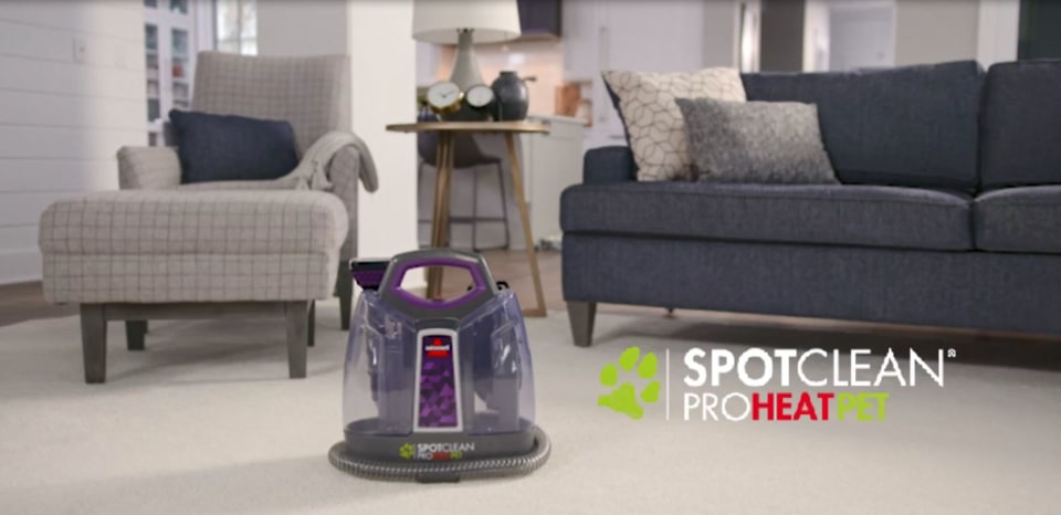 BISSELL SpotClean ProHeat Pet Portable Carpet Cleaner 2513W
