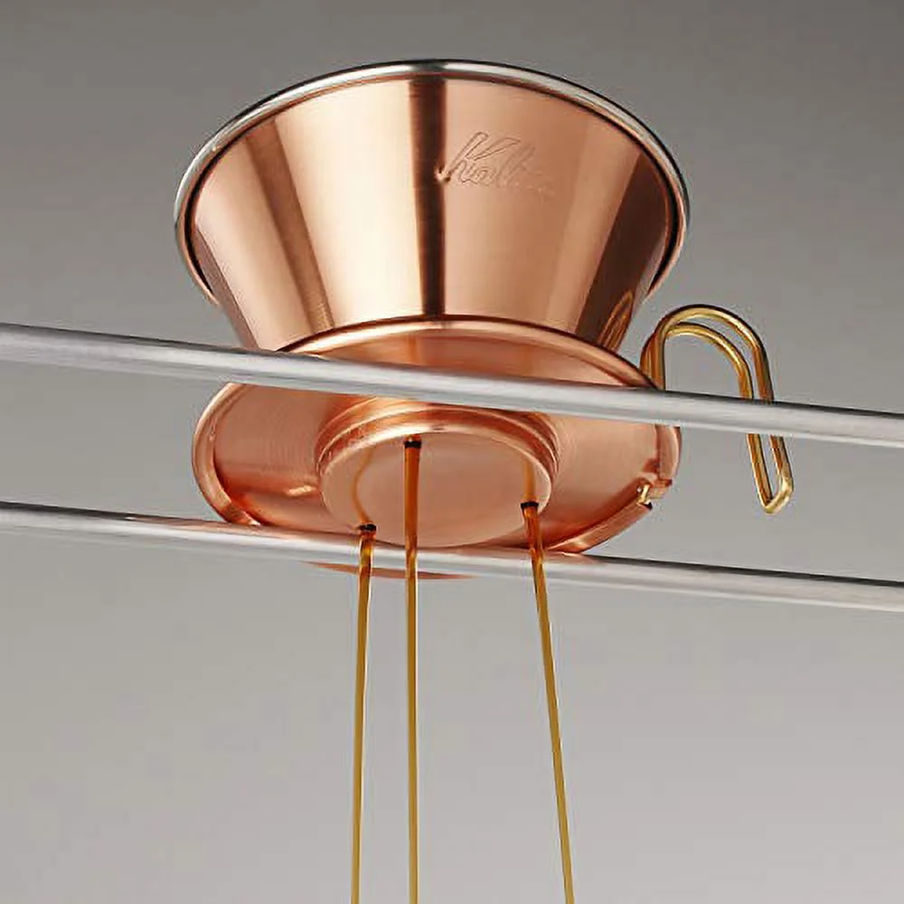 Kalita Coffee dripper wavy series Copper made in Japan 2-4 people TSUBAME & KALITA WDC-185 05099