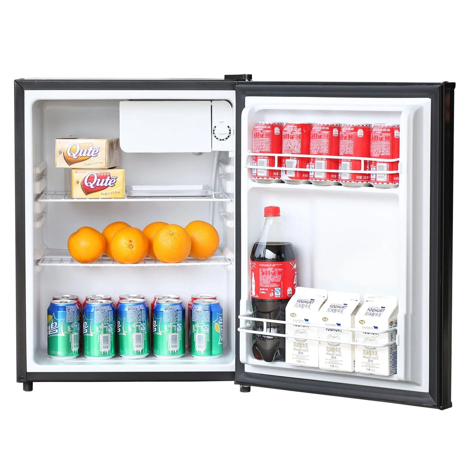 Avanti 2.4 cu. ft. Compact Refrigerator, Mini-Fridge, in Black (RM24T1B)
