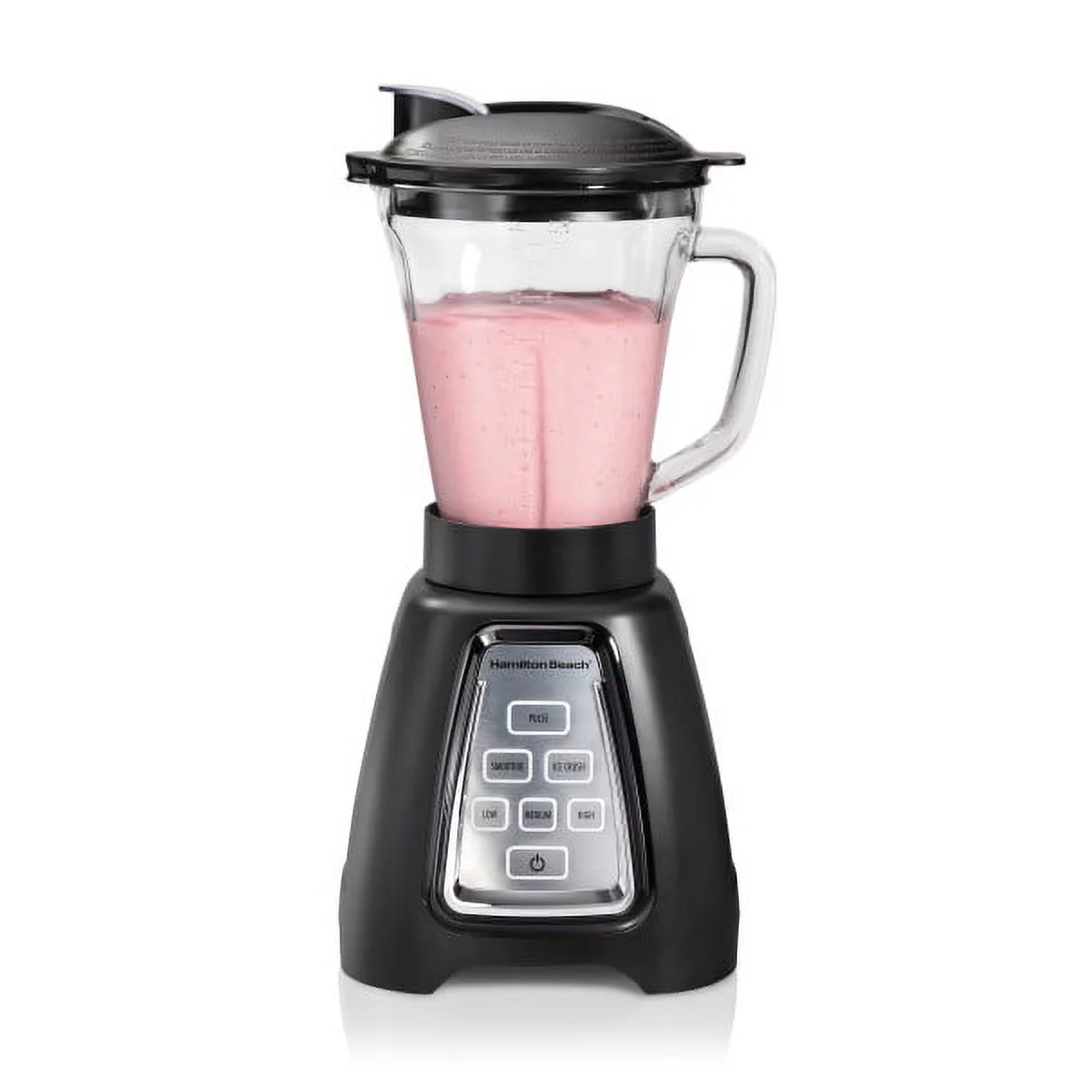Hamilton Beach MultiBlend System with Glass Jar, Food Chopper Attachment and Travel Jar, 950 Watt Peak-Power Motor, 58242