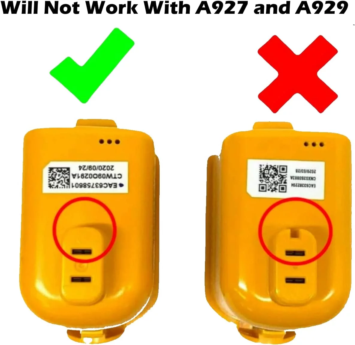 Goodsby Replacement Rechargeable Li-ion Battery 25.55V for LG CordZero A9 A900 A902 A905 A906 A907 A908 A912 A913 A916 A926 Series Cordless Stick Vacuum Cleaner