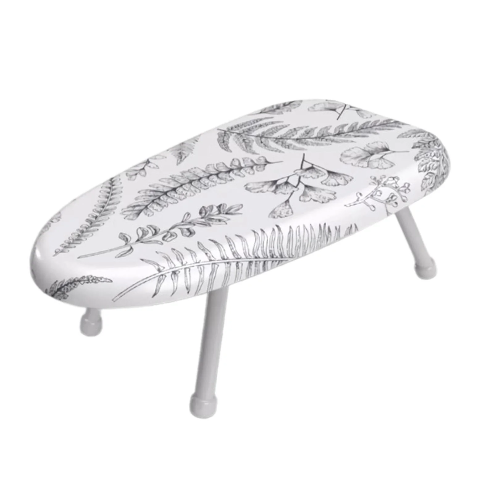 jicheng Mini Desktop Ironing Board, Space Saving Ironing Table with Foldable Legs, Small A