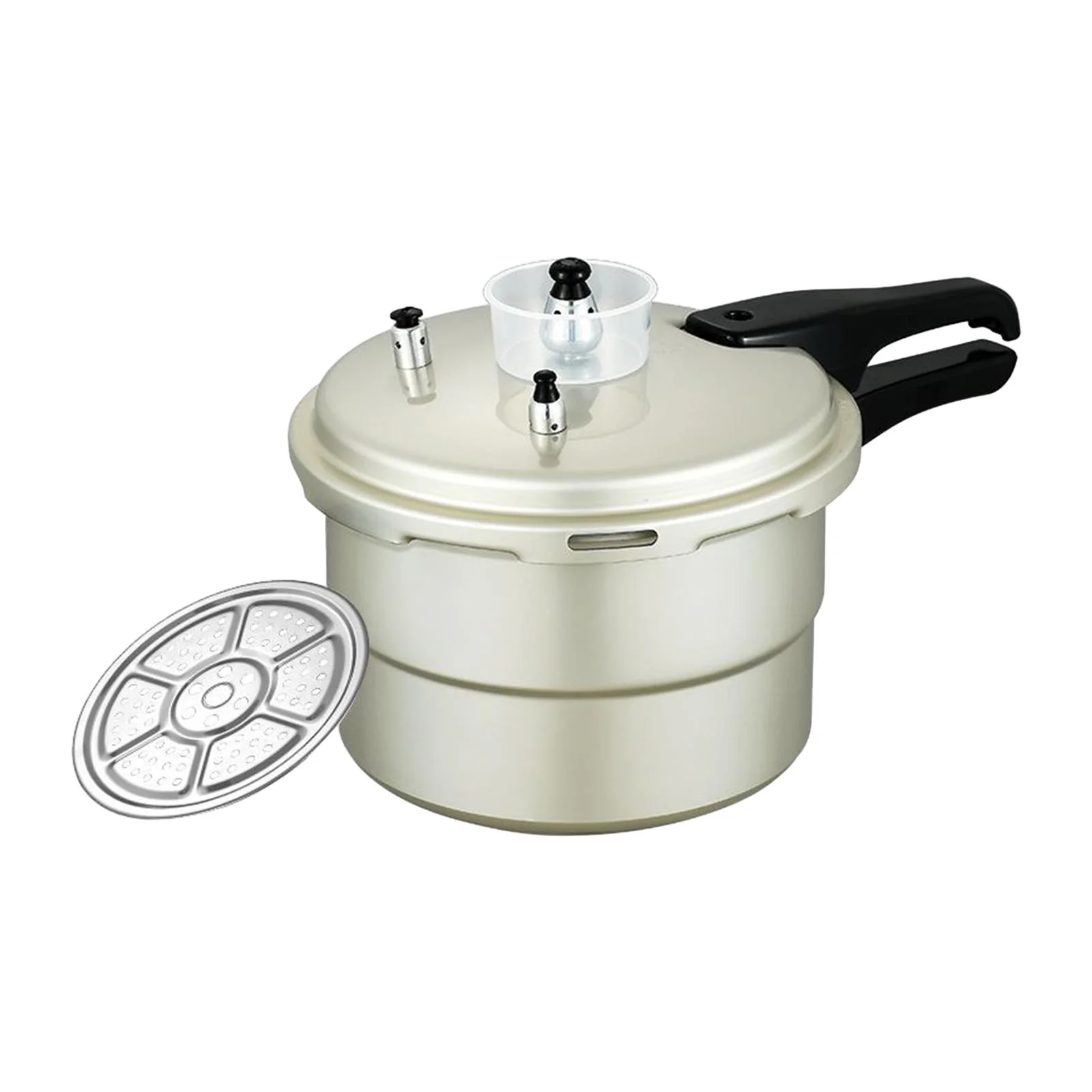 flameer Aluminum Alloy Kitchen Pressure Pot Nonstick 80kpa Cookware Rice 24cm