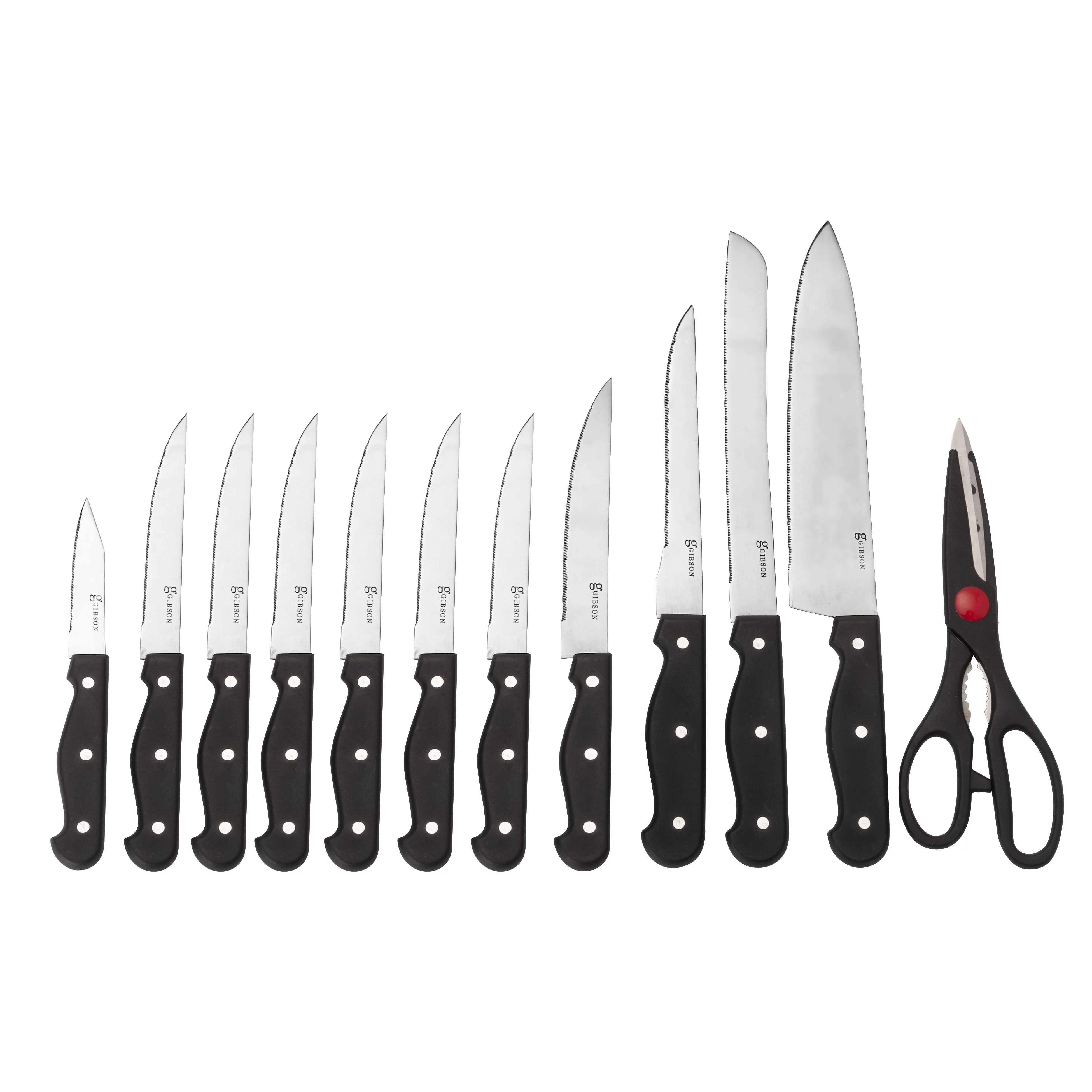 Gibson Home Essential Total Kitchen 83-Piece Combo Set, White