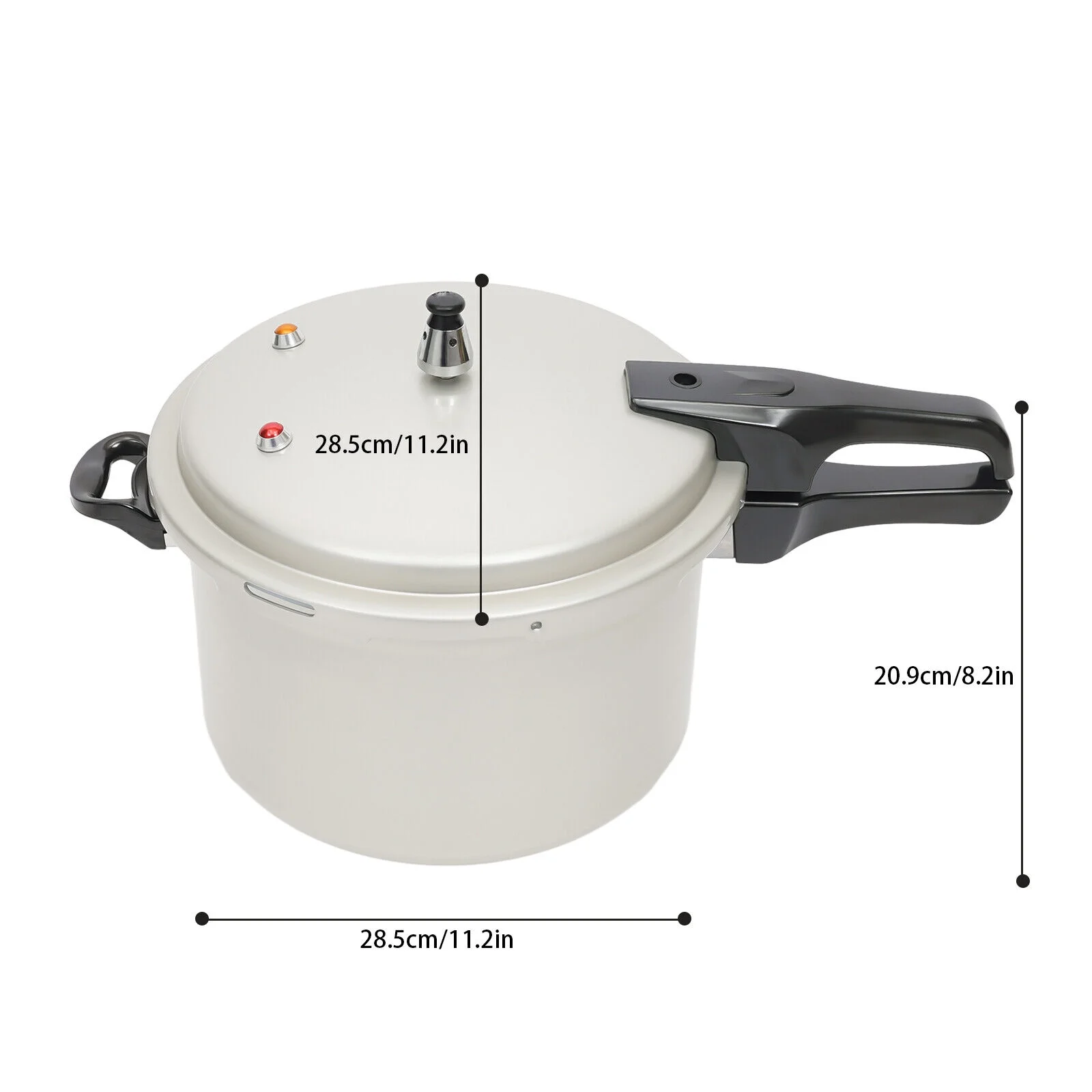 Aluminum Alloy Pressure Cooker Induction Compatible 9.5Qt Pressure Cooker