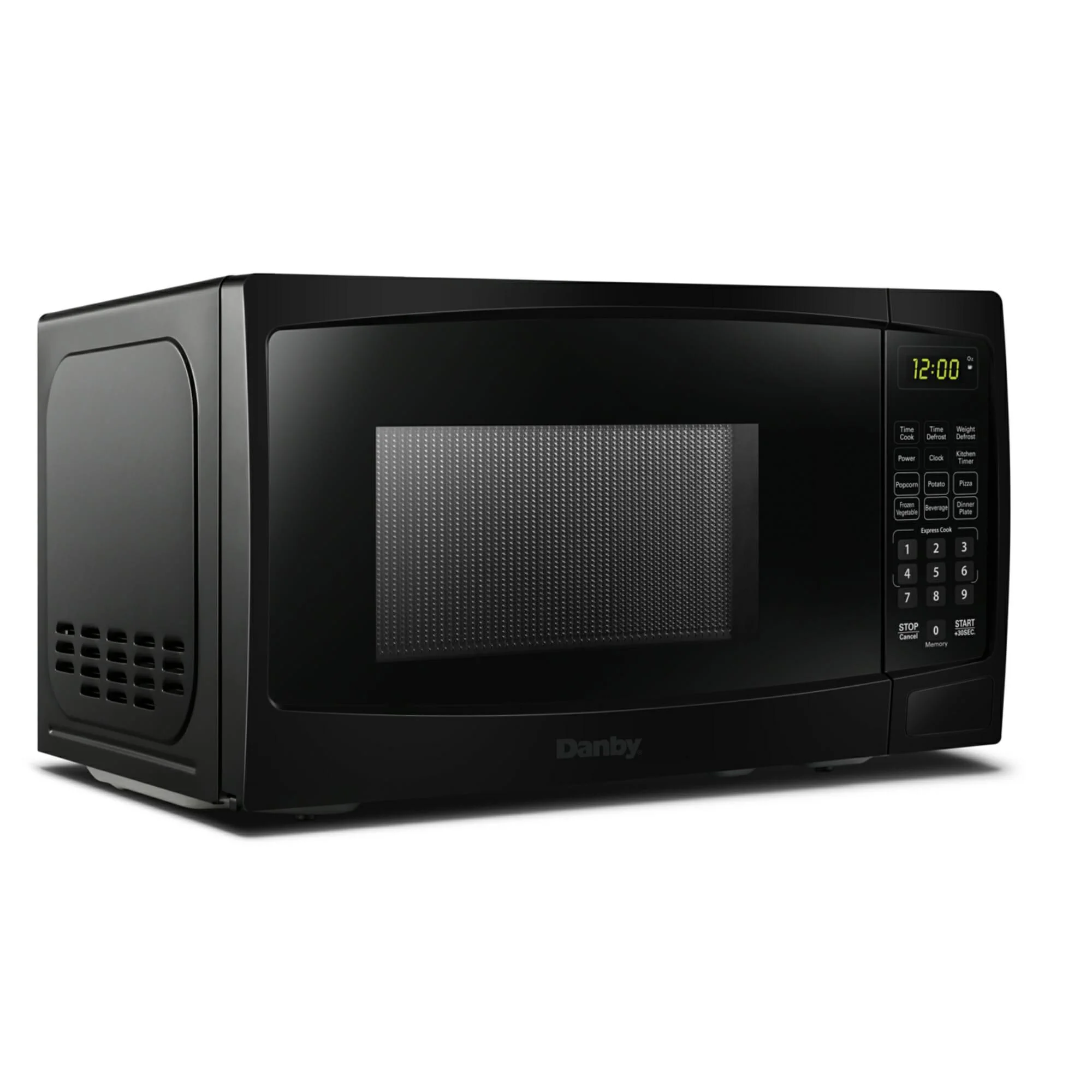 Danby, DBMW0920BBB, .9 Cu.Ft. Microwave, Auto Defrost Options, 6 Convenient Auto Cook Options, Child/Control Lock Out option, 10.6' Glass Turntable, Black