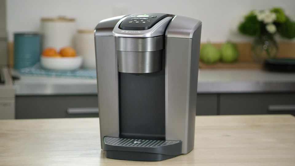 Keurig K-Elite Single-Serve K-Cup Pod Coffee Maker, Brushed Slate