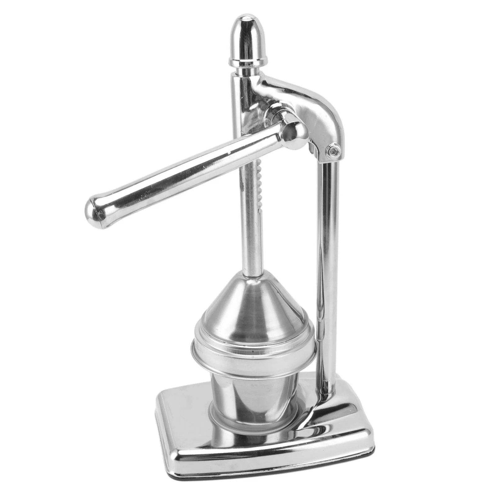 2024 Manual Orange Squeezer 304 Stainless Steel Food Grade Minimalist Compact Ergonomic Rubber Handle Fruit Presser