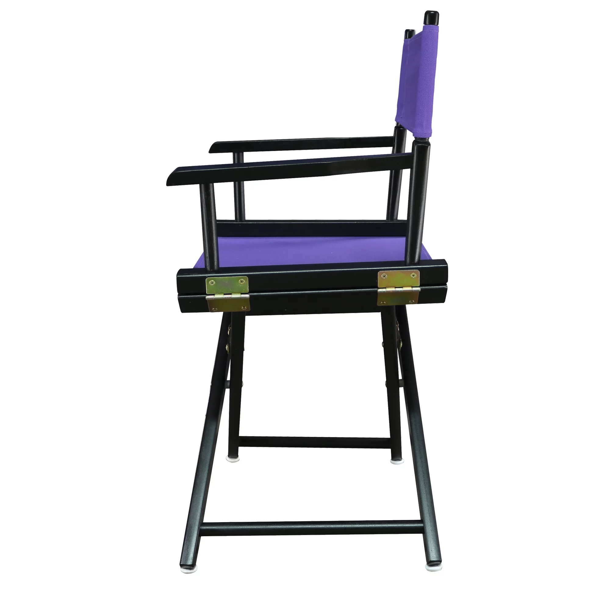 Casual Home 18' Director's Chair Black Frame-Purple Canvas