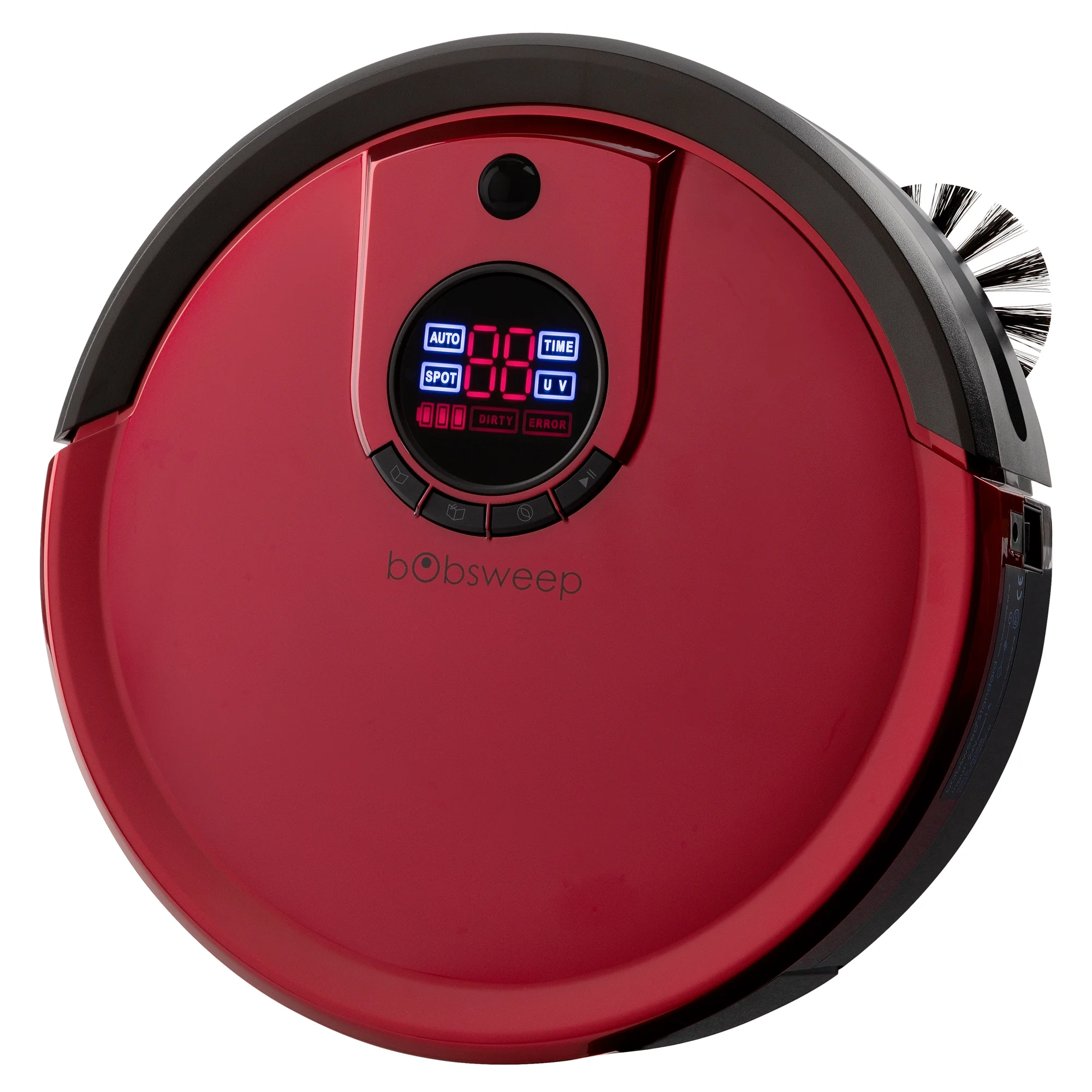bObsweep Standard Robotic Vacuum Cleaner and Mop, Rouge