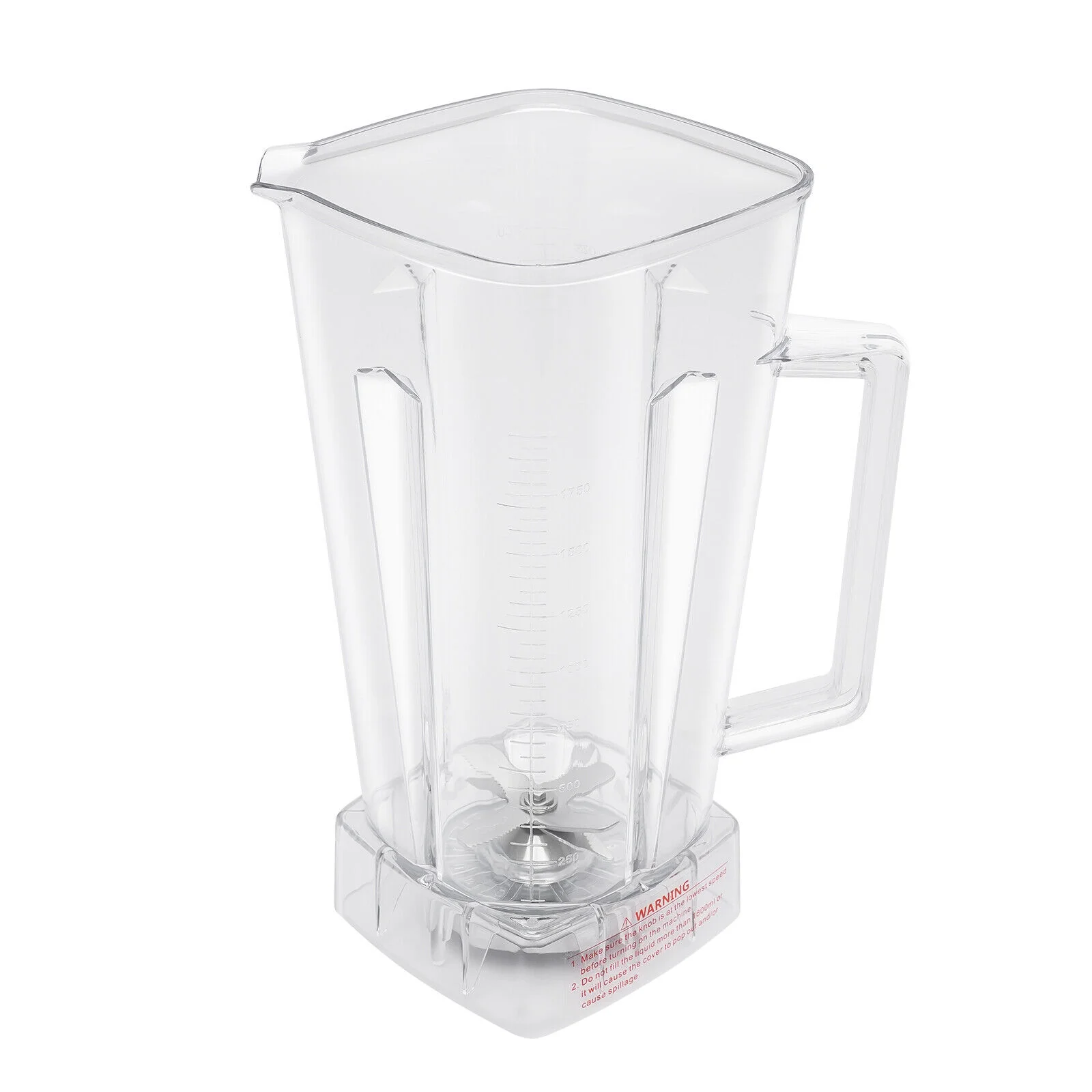 Commercial Food Blender Mixer, 2L 2200W Countertop Kitchen Blender High Speed Fruit Extractor Juicer