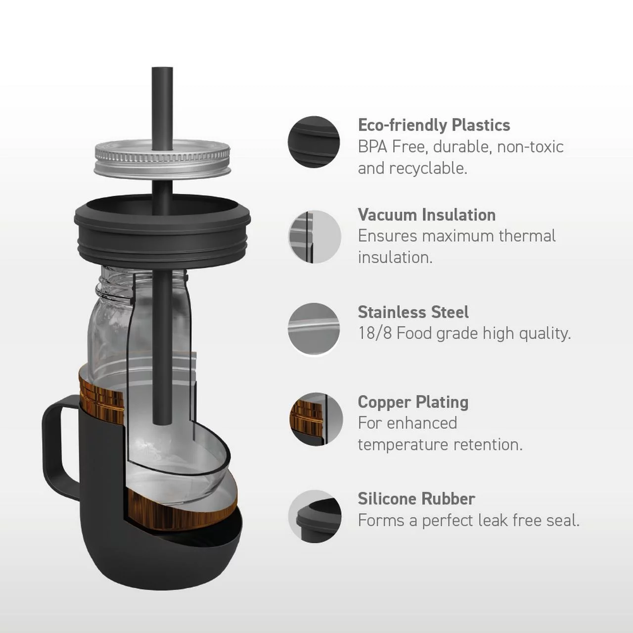 Asobu Coldbrew Portable Cold Brew Coffee Maker With a Vacuum Insulated 1 Liter Stainless Steel 18/8 Travel Carafe Bpa Free (Pink)