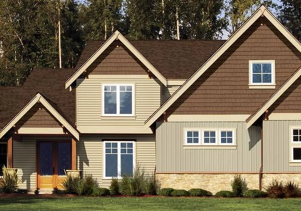 Cedar Impressions Double 7in. Staggered Perfection Shingle Corner (Carton of 20) - Forest