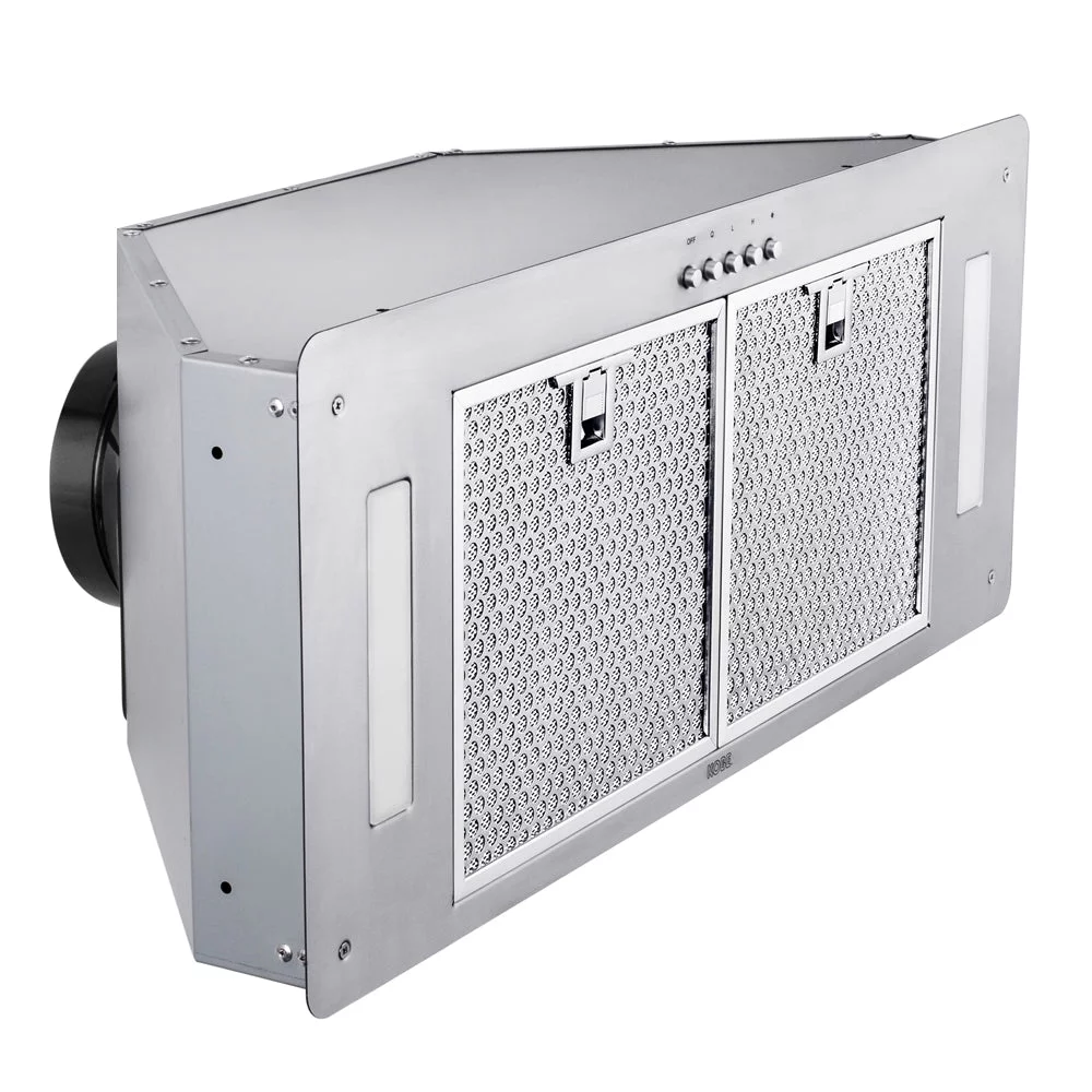 KOBE INX28 Series 30-Inch Ducted Insert Range Hood with Honeycomb Filters