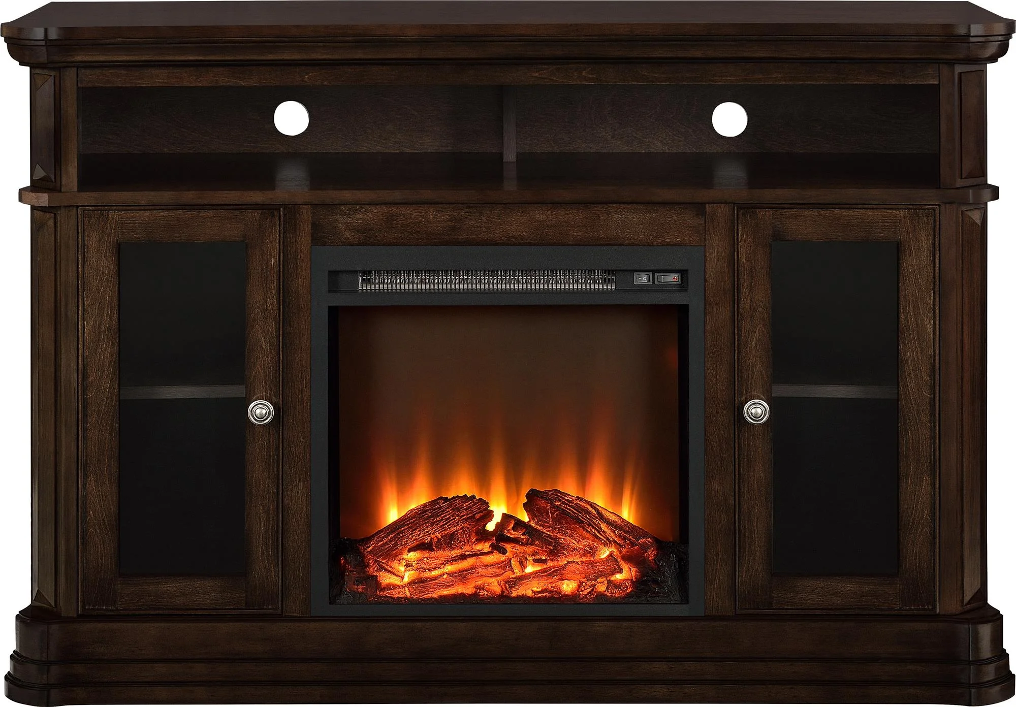 Brooklyn Fireplace TV Console for TVs up to 50