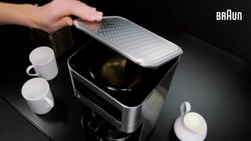 Braun Brew Sense 12-Cup Drip Coffee Maker with Glass Carafe