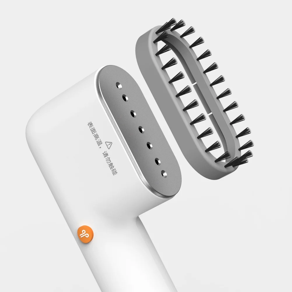 Frogued Mini Portable Home Travel Handheld Steamer Electric Iron Brush Garment Care Tool (White,US Plug)