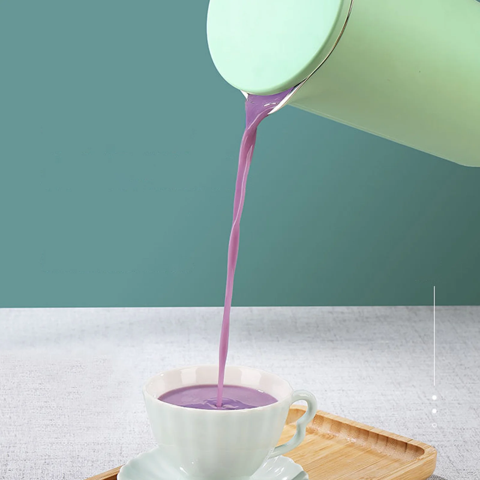 Htovila Soymilk machine,Cooker Rice Cereal 350mL Juicer Soy Stainless Steel Cooker Baby Rice Cereal Water BUZHI Maker One Person Soy Hine Stainless One Person 350mL