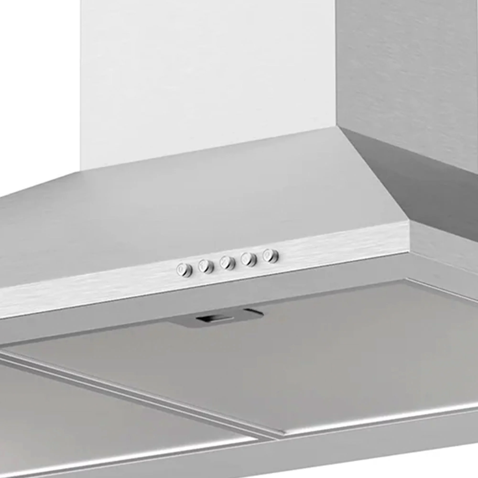 hOmeLabs 30In Stainless Steel Wall Mount Range Hood Exhaust Fan for Kitchen