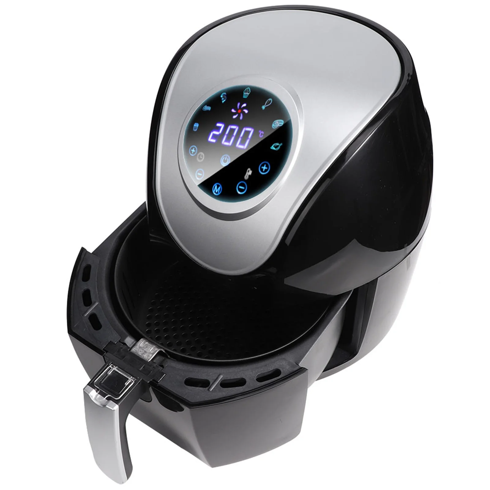 3.5L Smart Touch Screen Household Smoke?Free Air Fryer Multi?Functional Oven UK Plug 220V