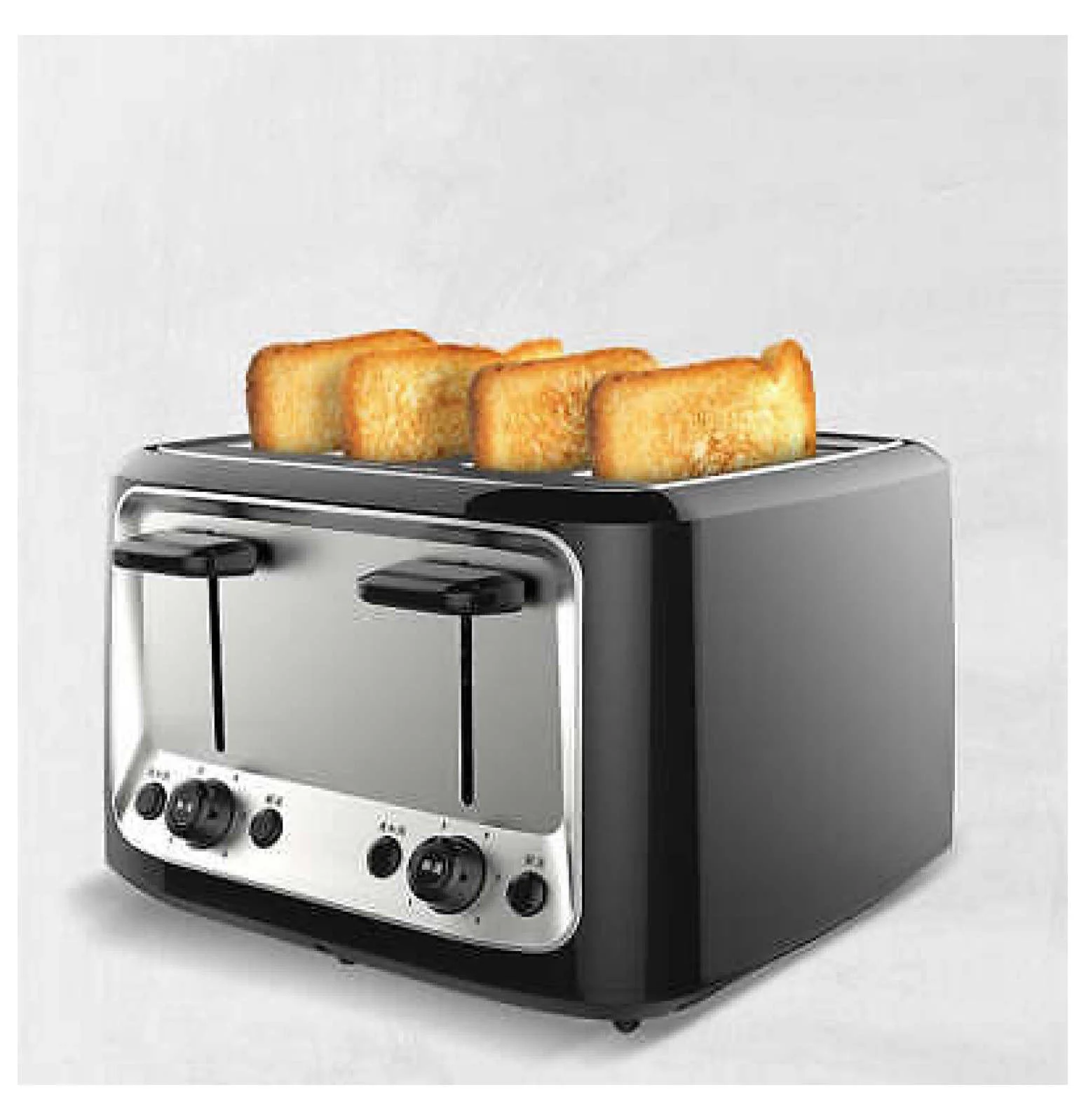 Four slot toaster