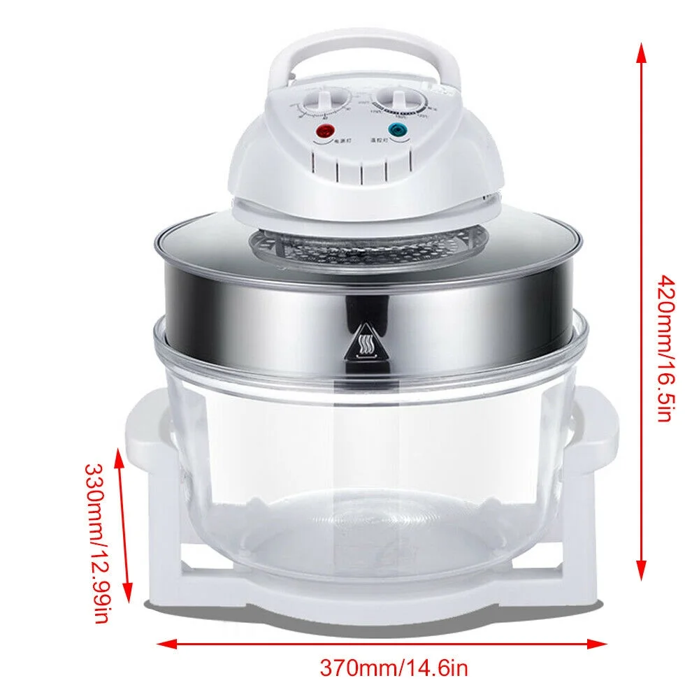 Air Fryer Oven 17L Air Toaster Oven Oil Less Cooker for Roasting Baking Grilling