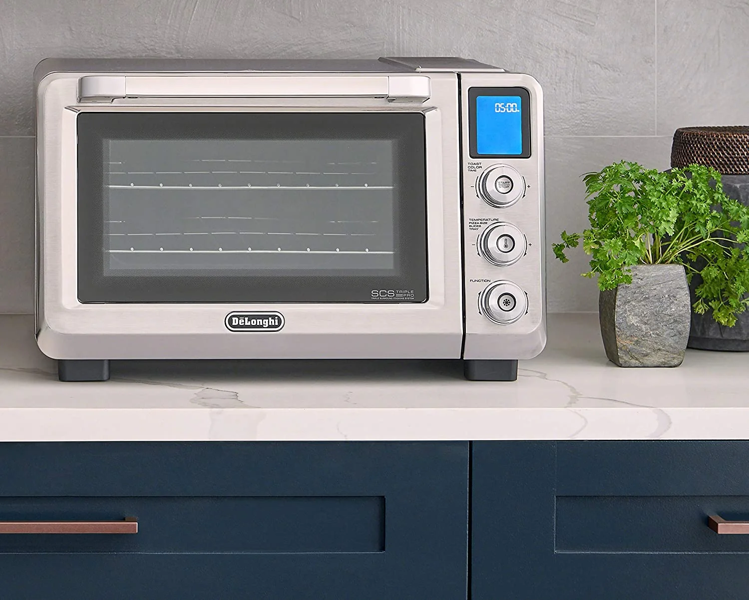 De'Longhi Premium Digital Convection Oven, 24L, Stainless Steel