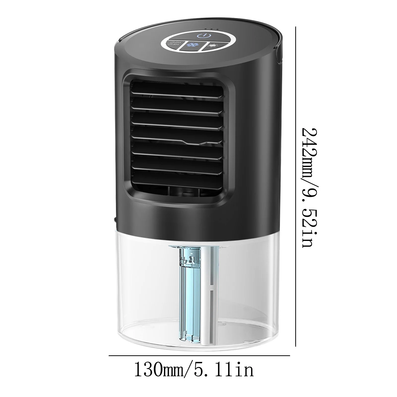 Desktop Refrigeration Conditioning Fan Household Silent Spray Cooler Mini Portable Cold Fan